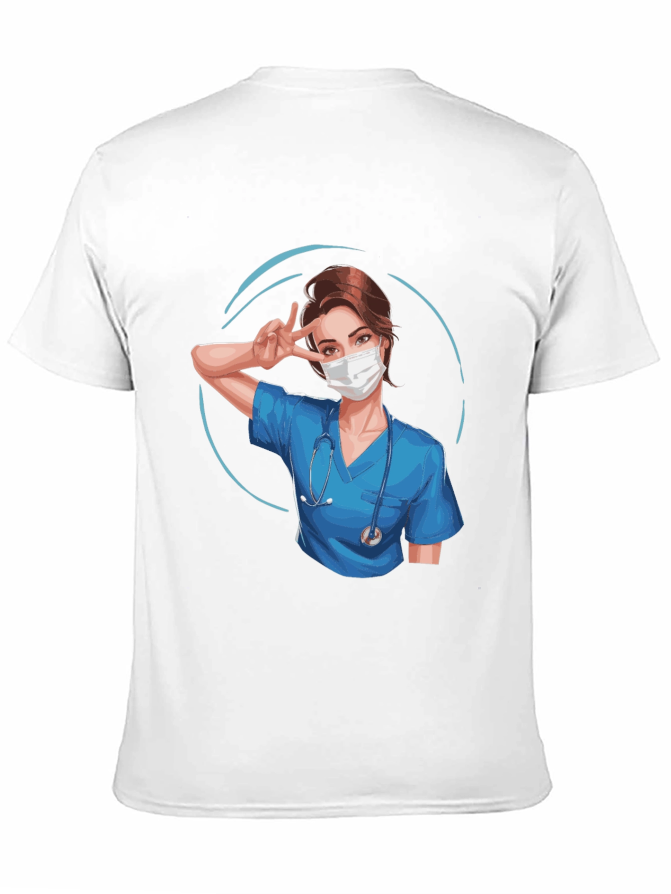 Nurse Graphic T-Shirt - Black