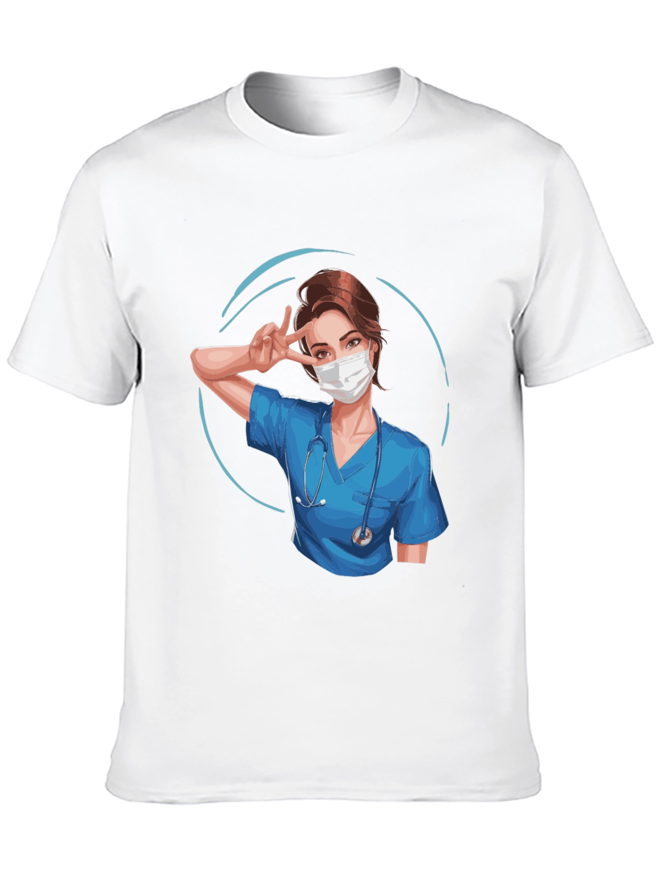 Nurse Graphic T-Shirt - Black