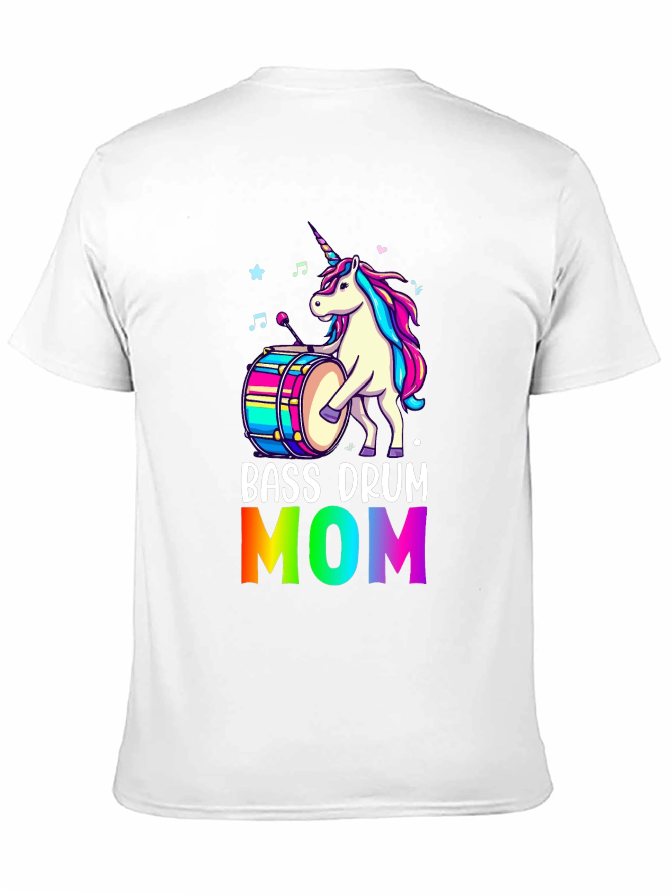 Bass Drum Mom Unicorn T-Shirt