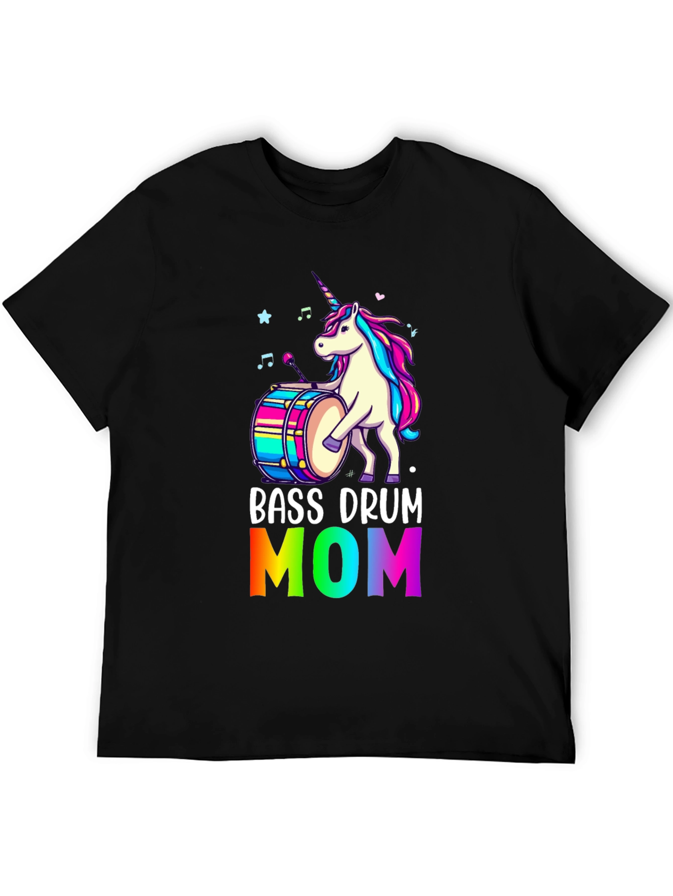Bass Drum Mom Unicorn T-Shirt