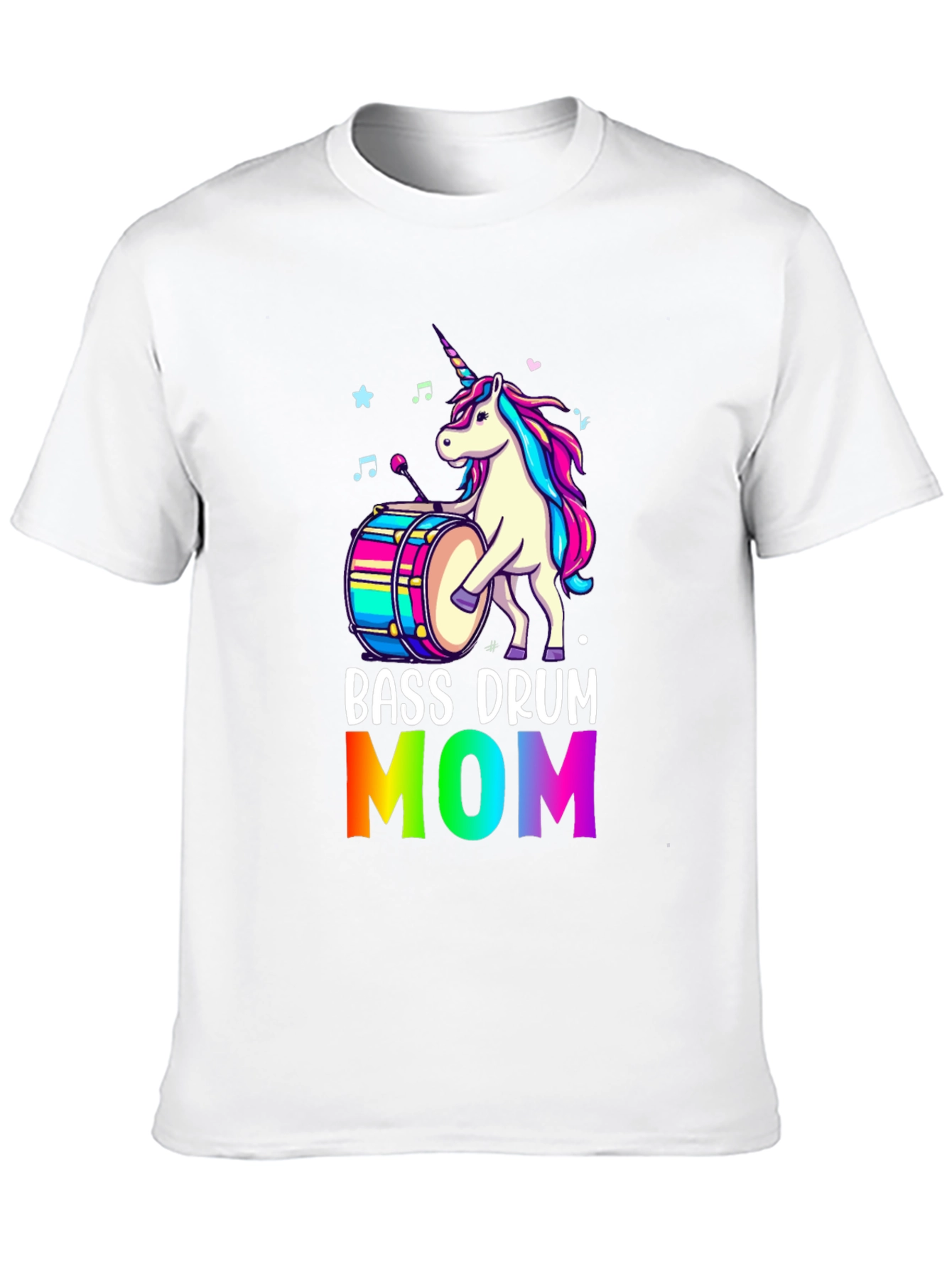 Bass Drum Mom Unicorn T-Shirt