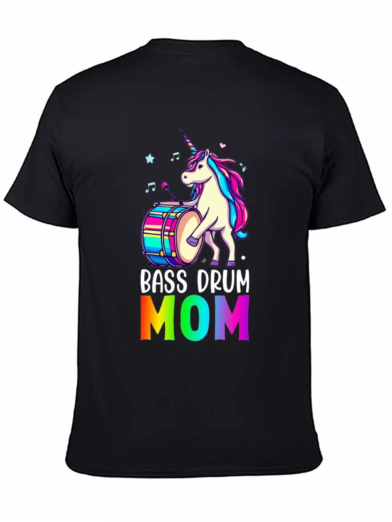 Bass Drum Mom Unicorn T-Shirt