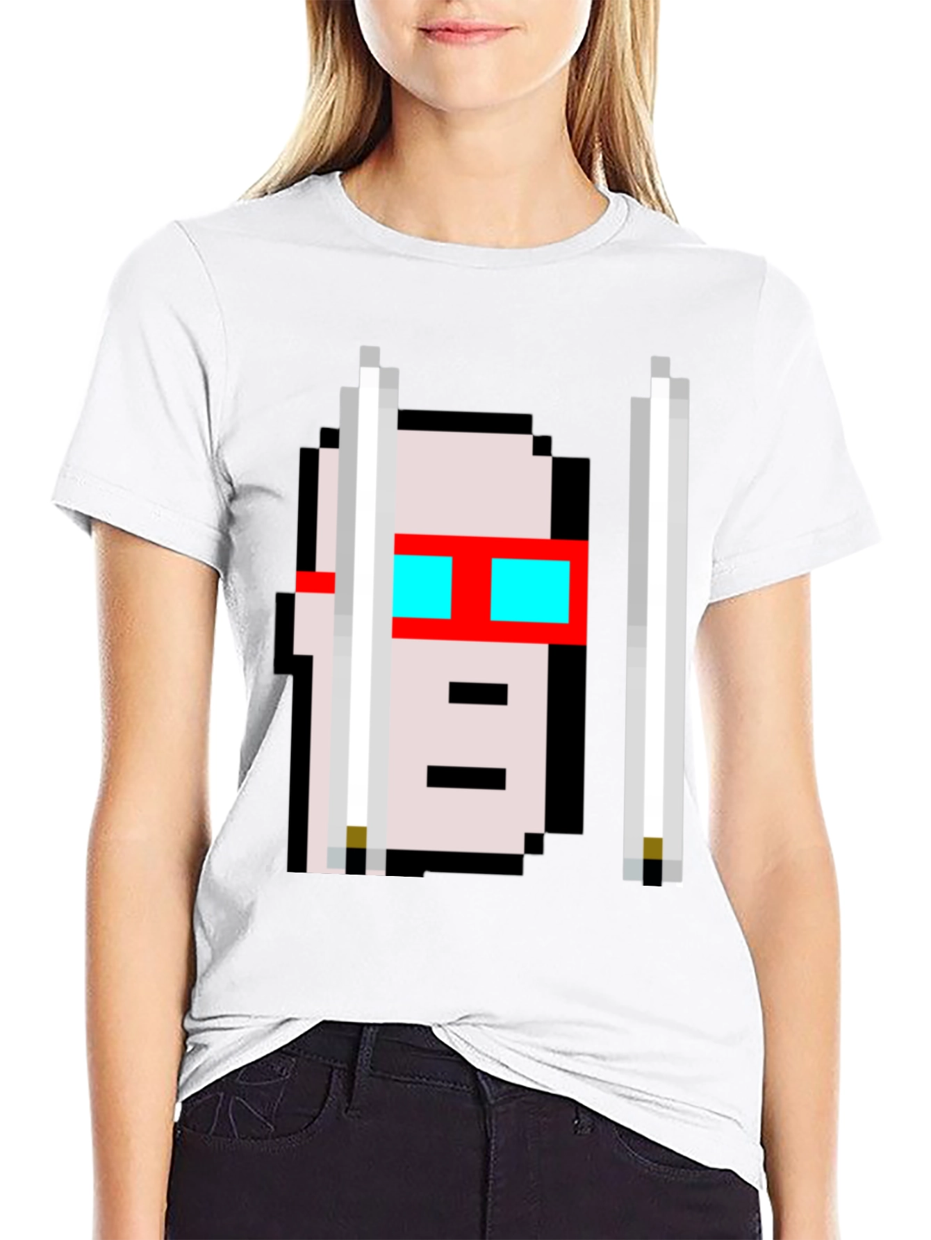Pixel Prisoner T-Shirt - Retro Graphic Tee