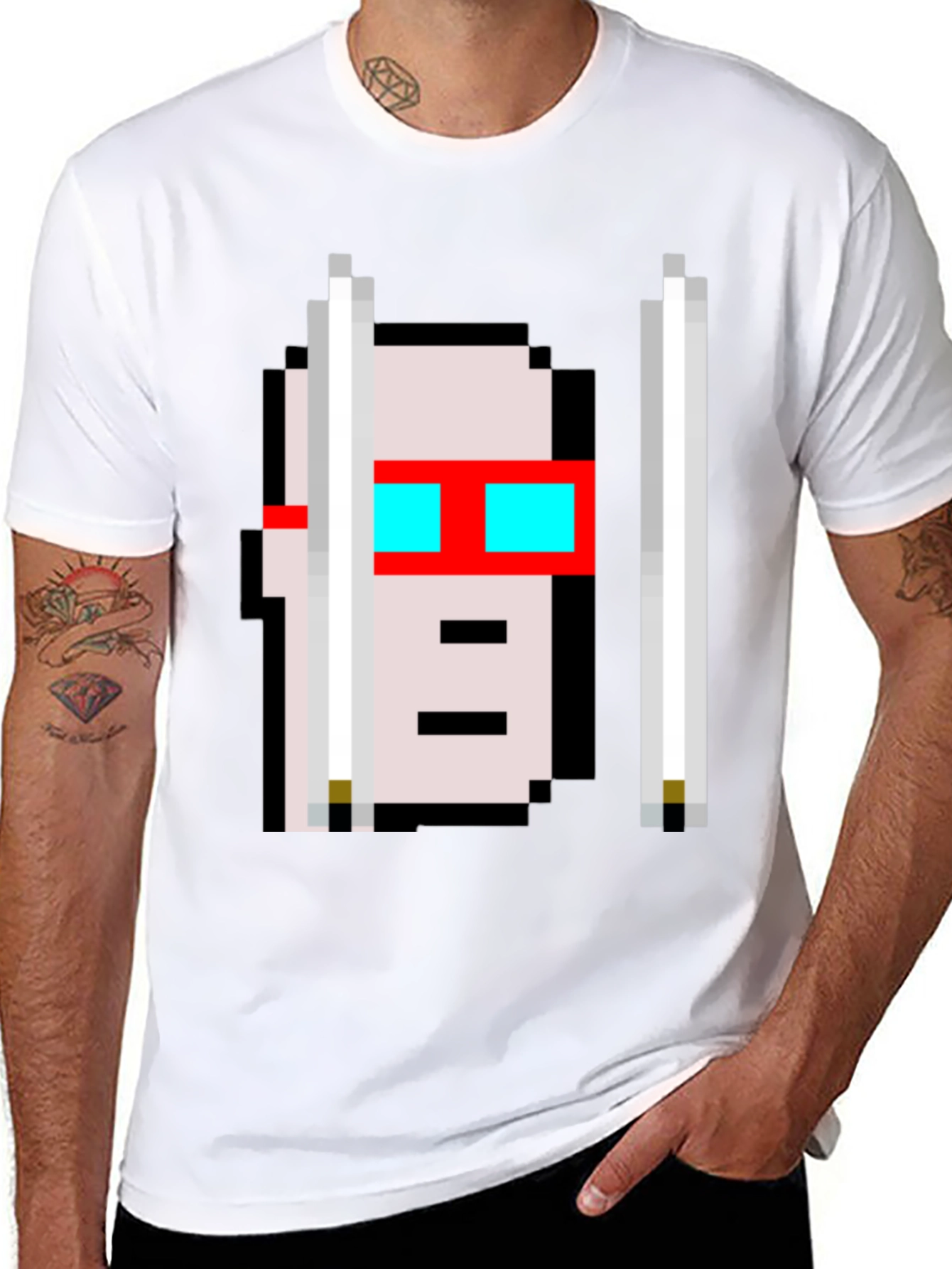 Pixel Prisoner T-Shirt - Retro Graphic Tee