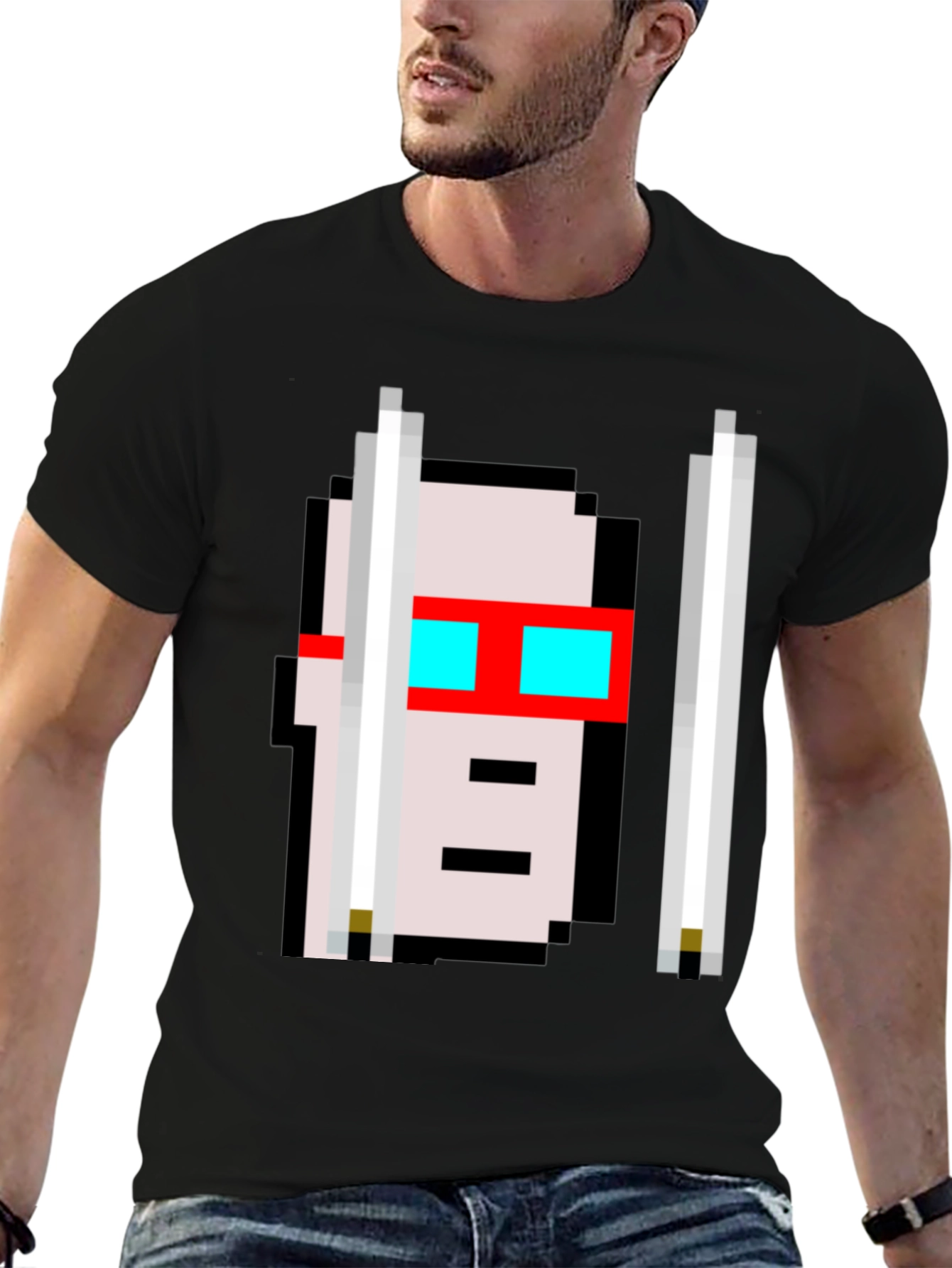 Pixel Prisoner T-Shirt - Retro Graphic Tee