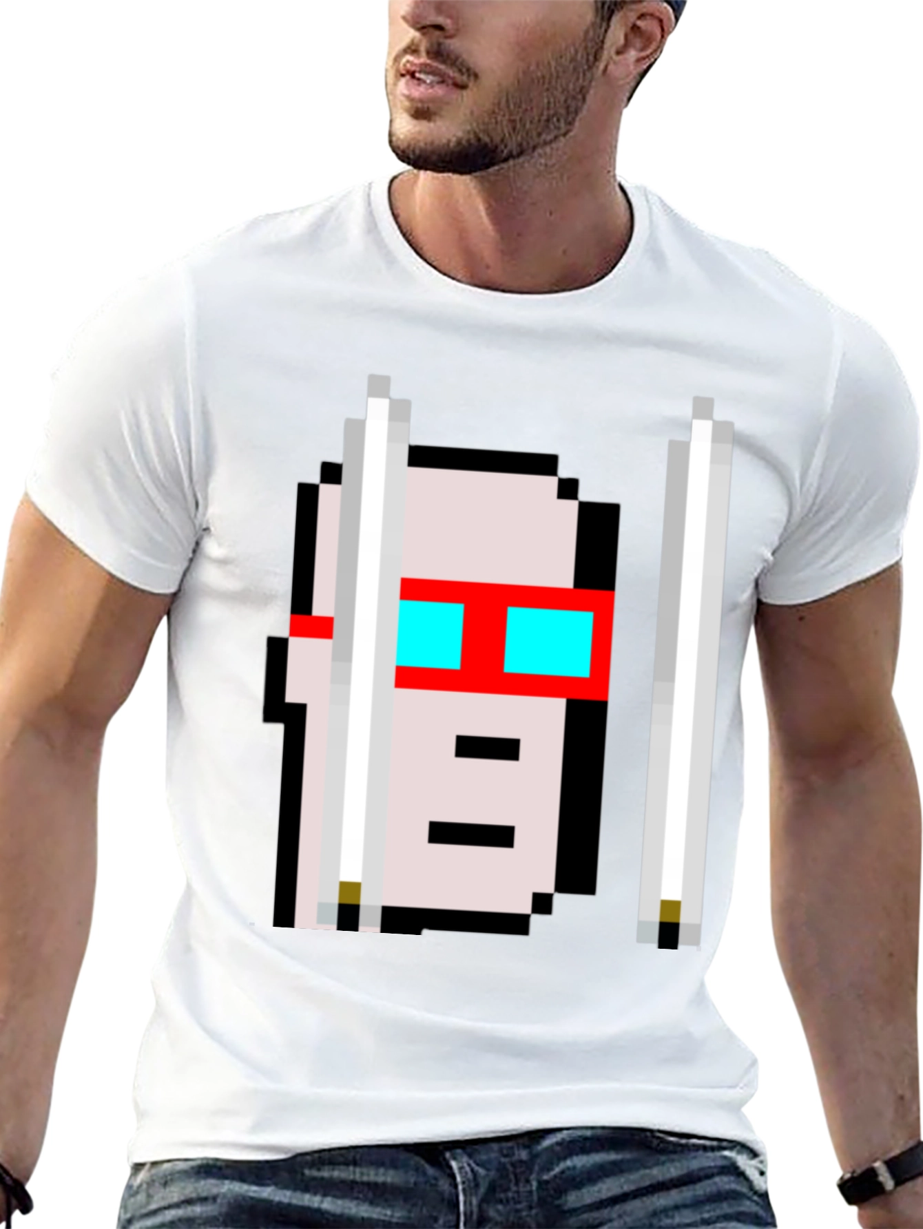 Pixel Prisoner T-Shirt - Retro Graphic Tee