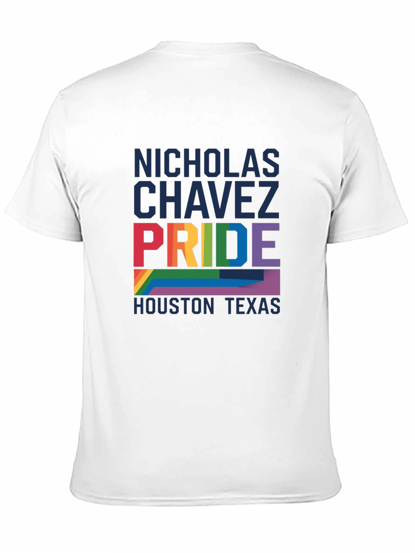 Nicholas Chavez Pride Houston Texas T-Shirt