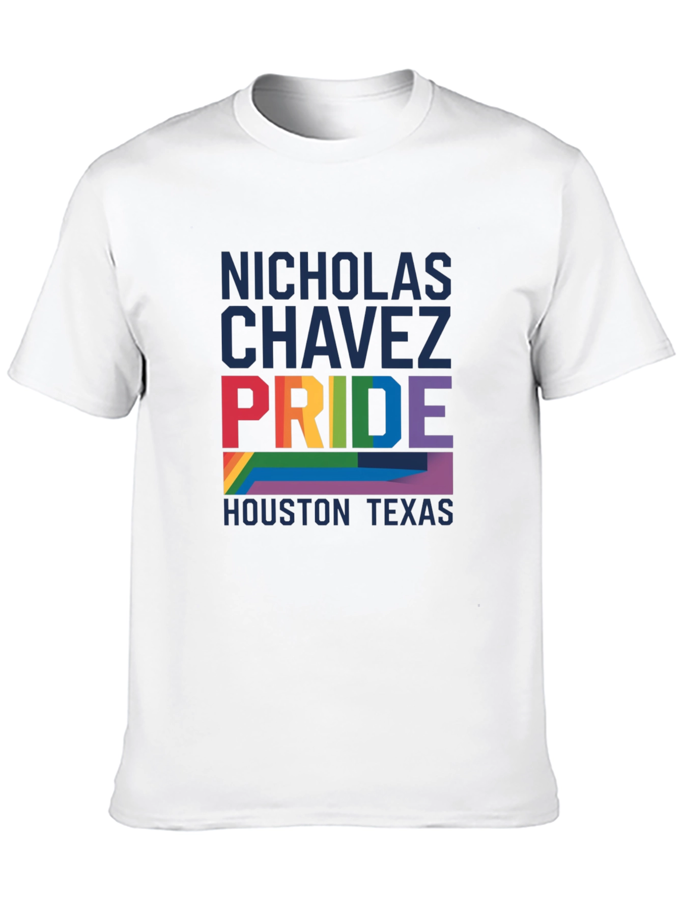 Nicholas Chavez Pride Houston Texas T-Shirt