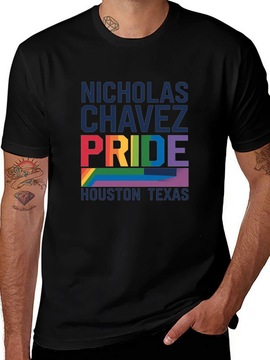 Nicholas Chavez Pride Houston Texas T-Shirt
