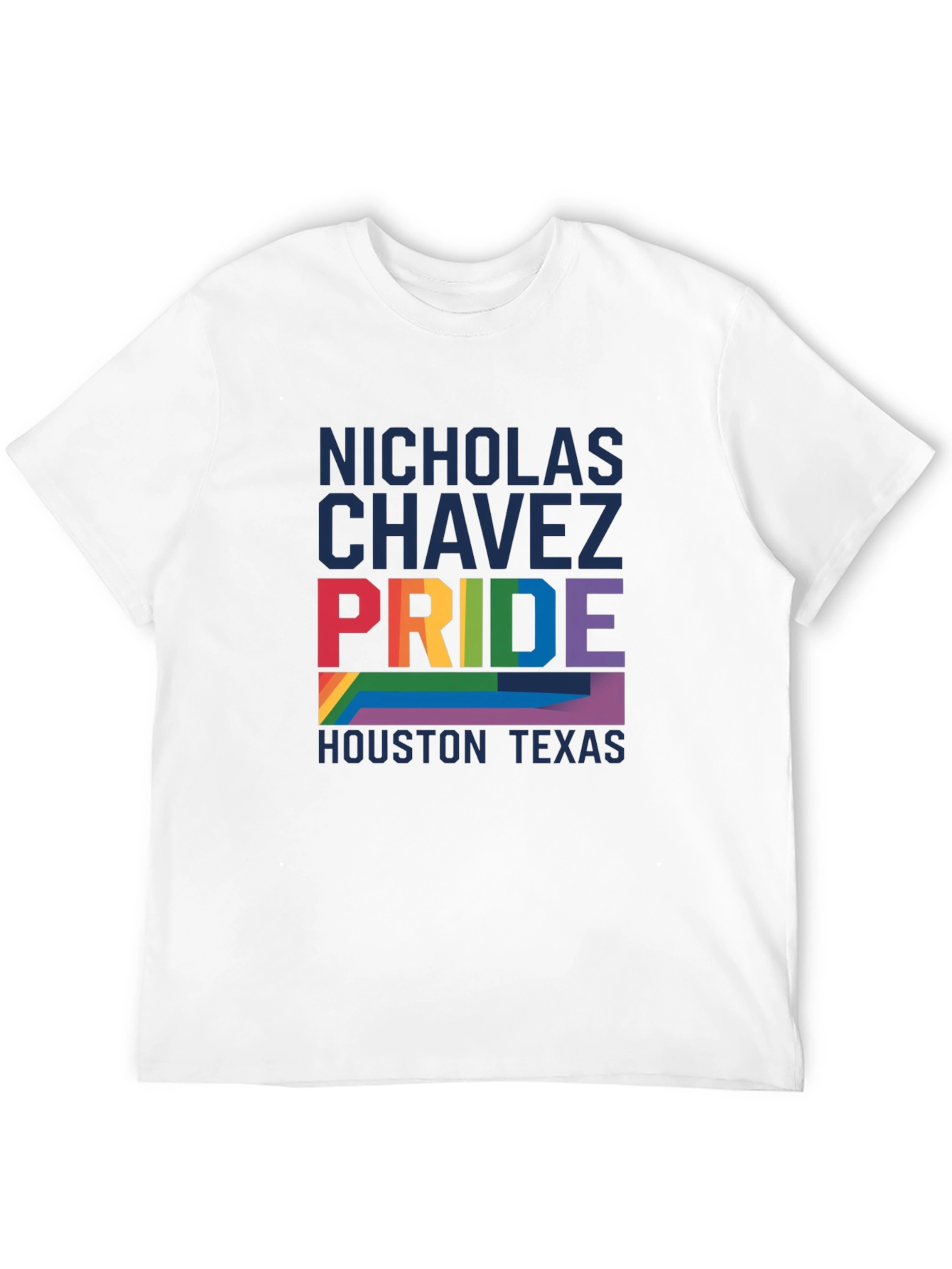 Nicholas Chavez Pride Houston Texas T-Shirt