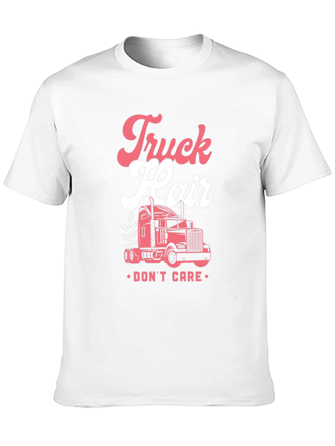 Truck Hair Dont Care Graphic T-Shirt