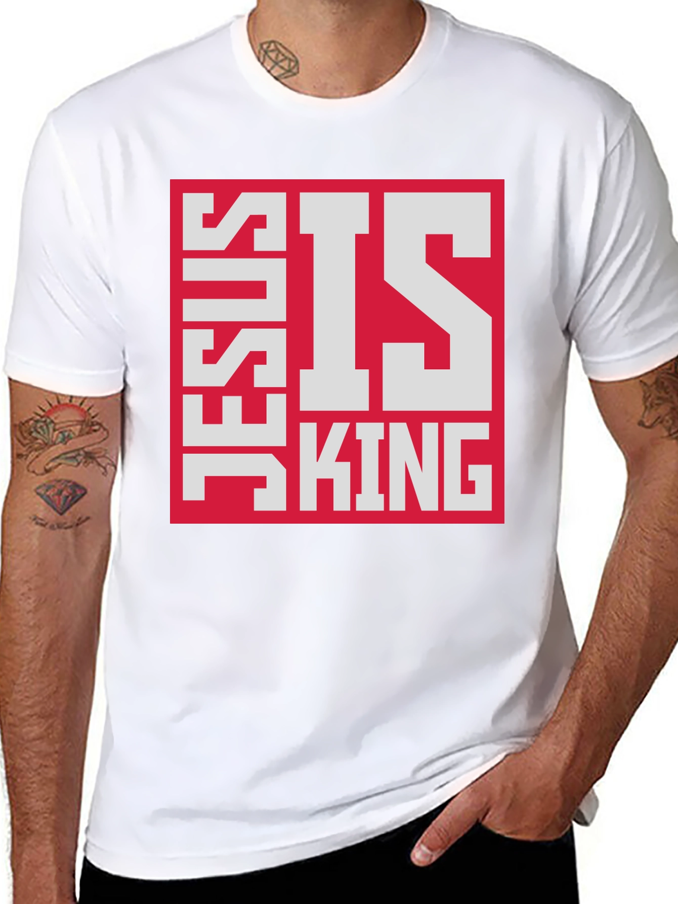 Jesus is King Graphic T-Shirt