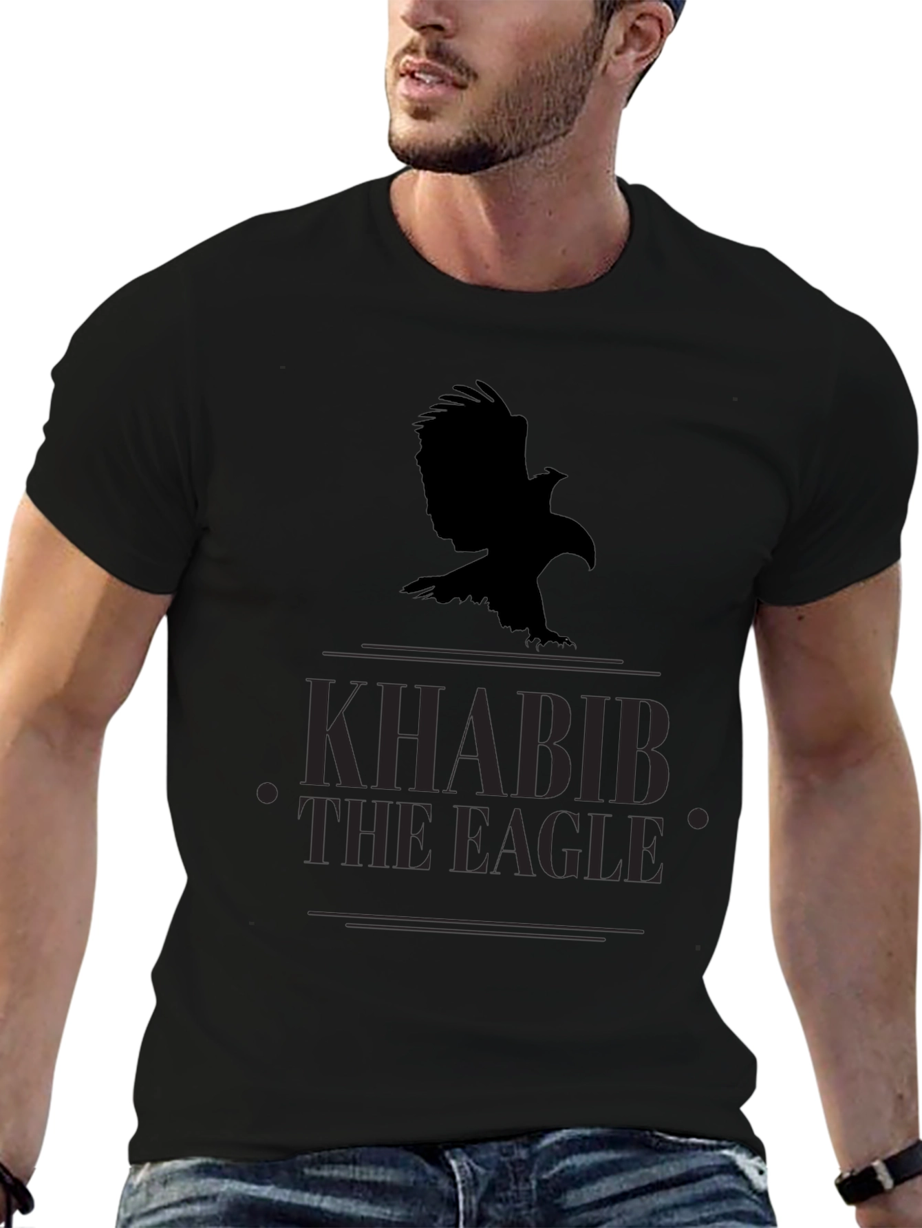 Khabib The Eagle Black T-Shirt