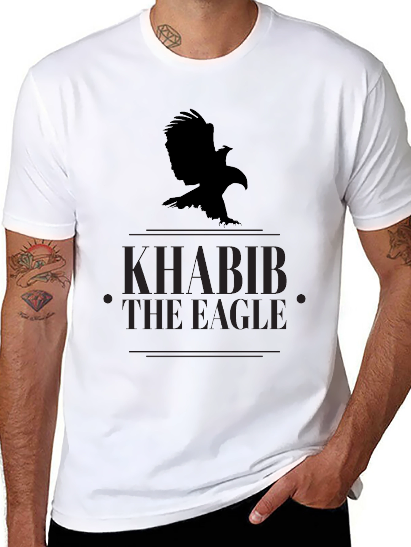 Khabib The Eagle Black T-Shirt