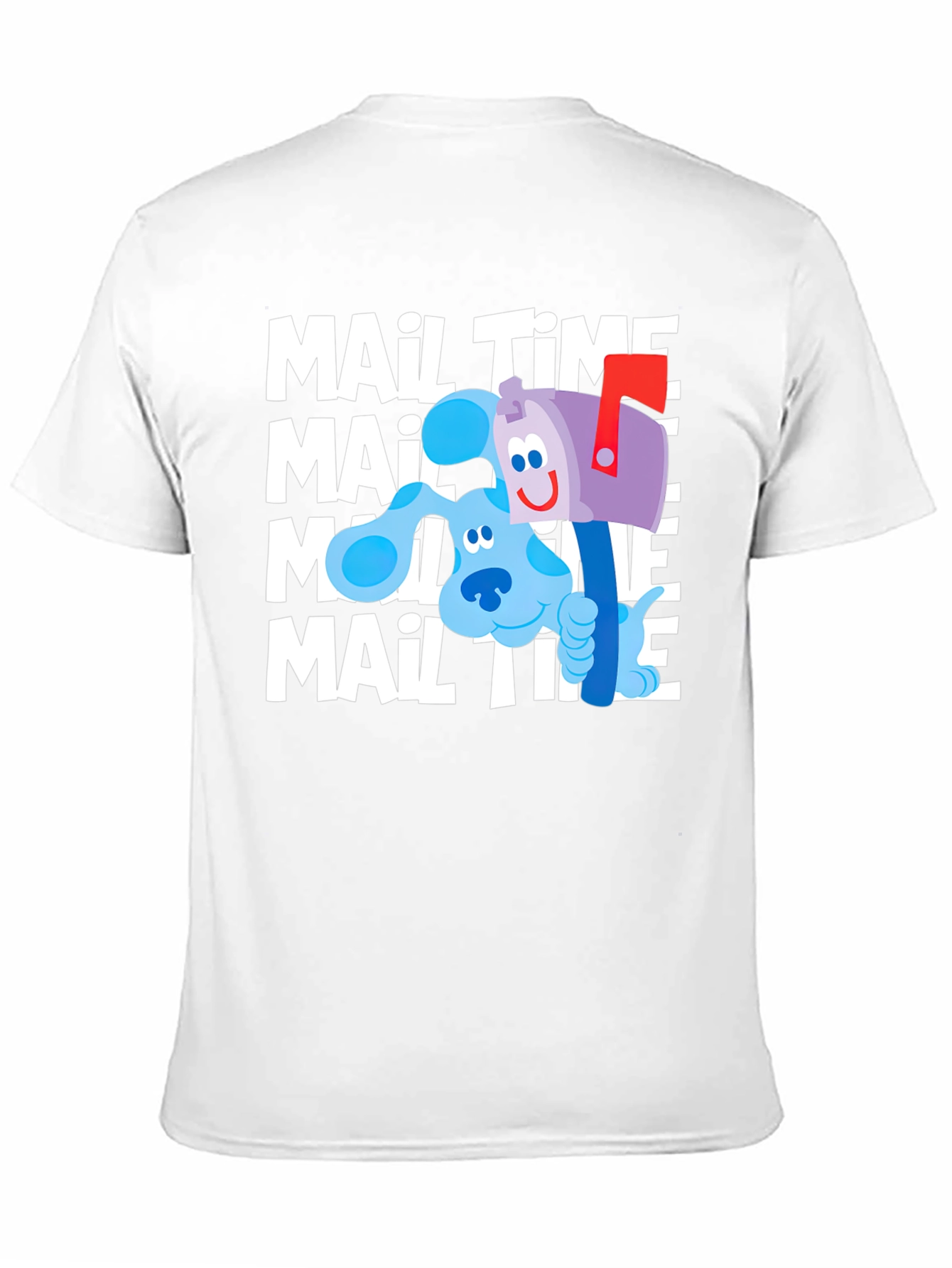 Blues Clues Mail Time Black T-Shirt
