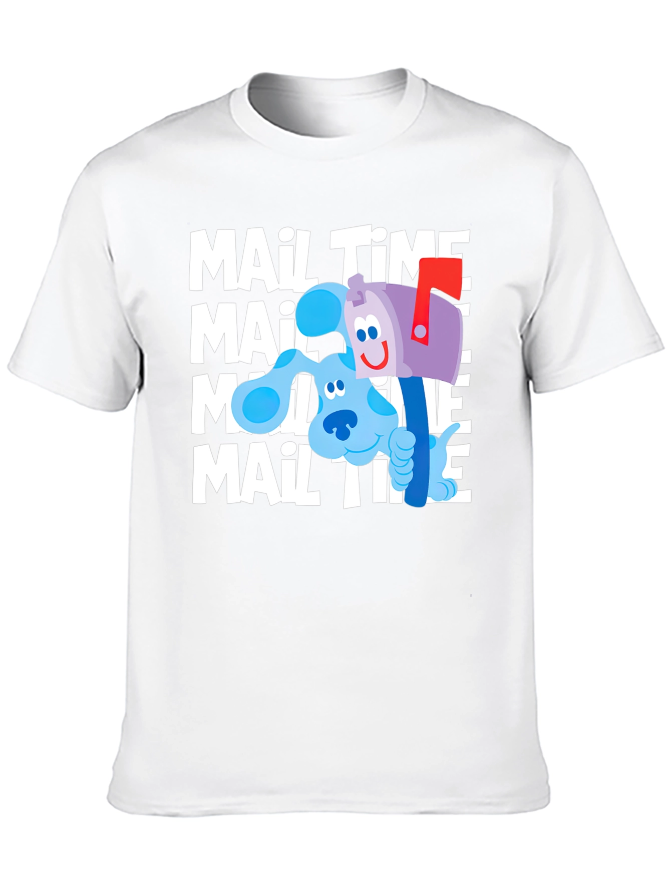 Blues Clues Mail Time Black T-Shirt