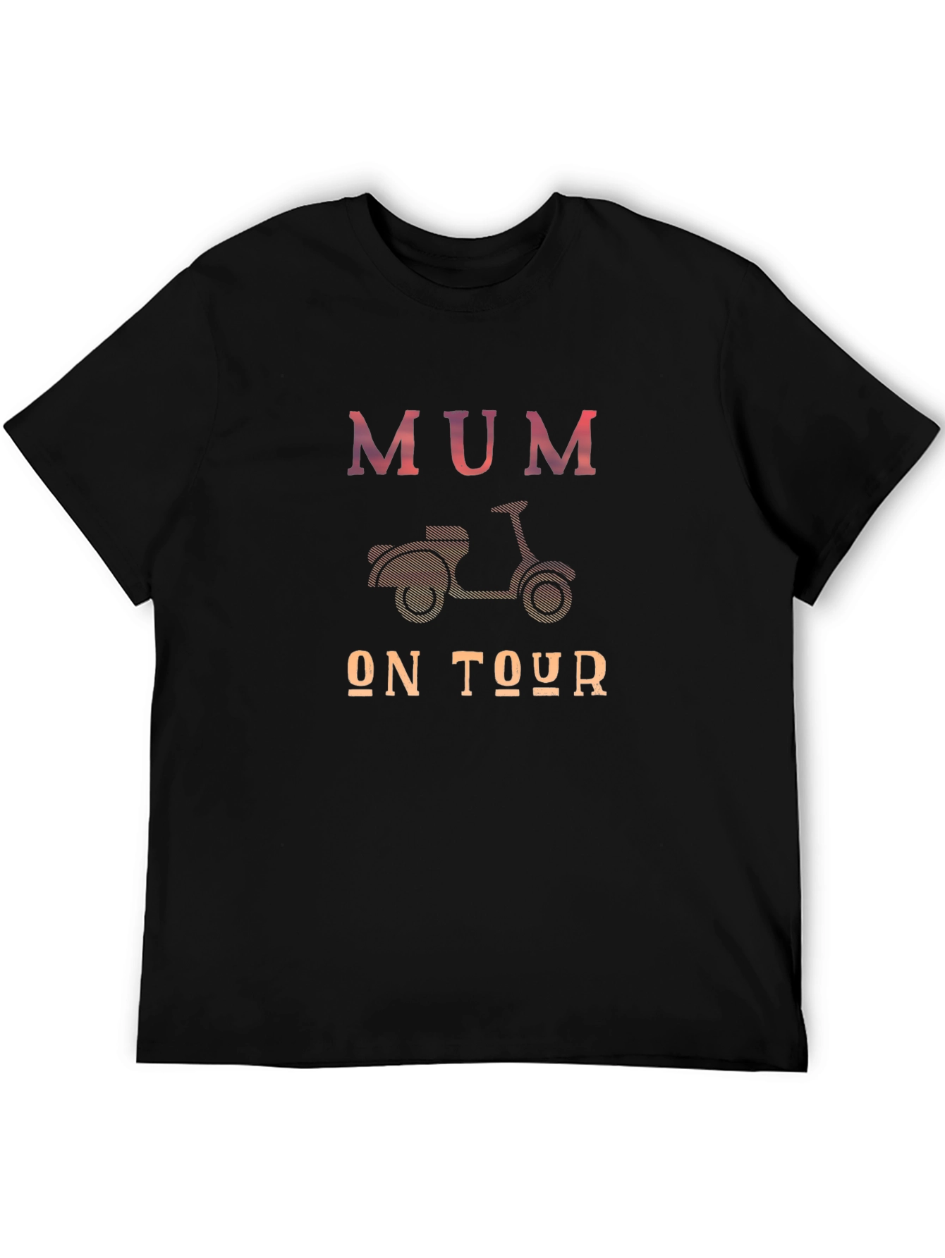 Mum on Tour Scooter T-Shirt