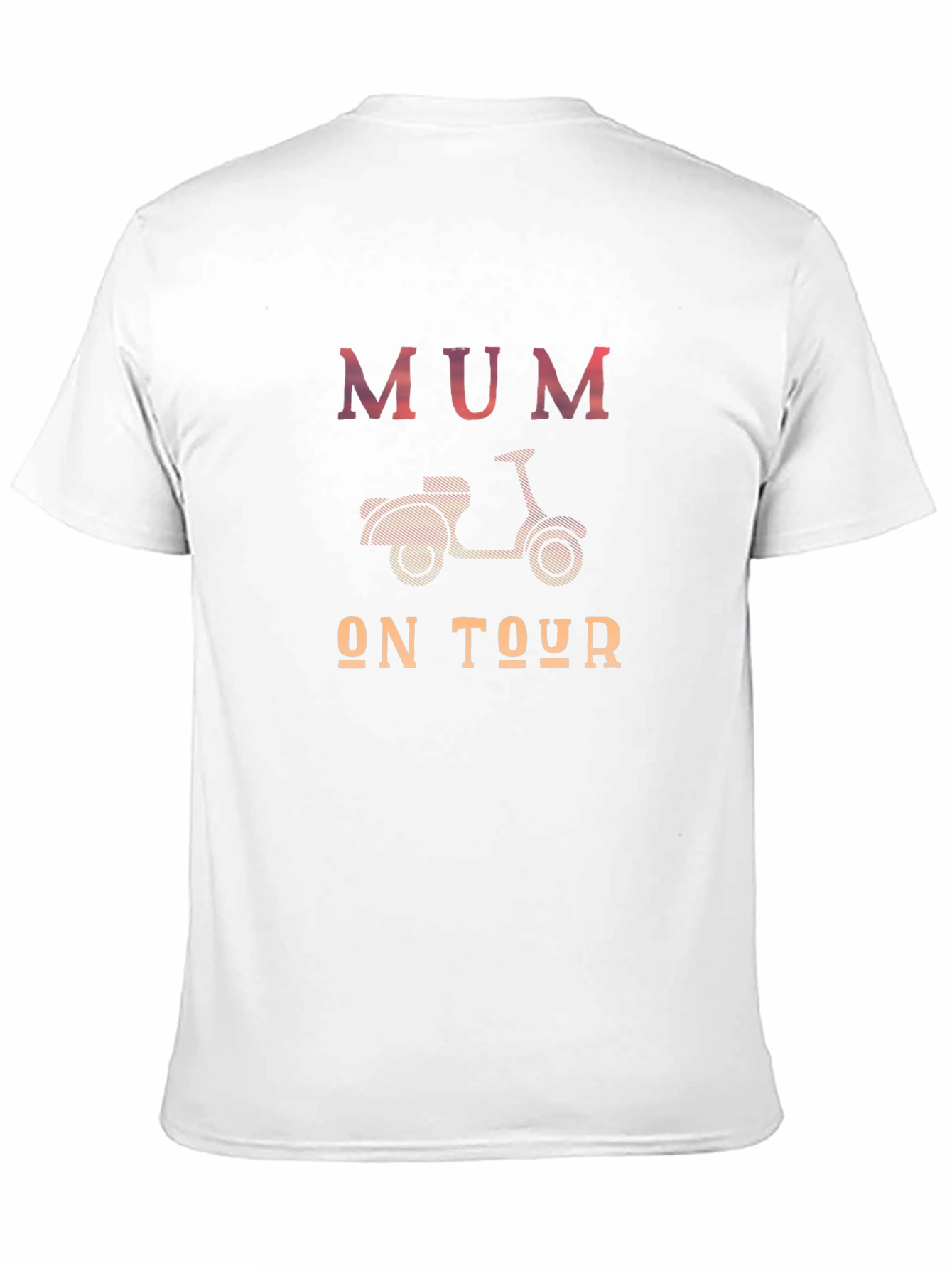 Mum on Tour Scooter T-Shirt