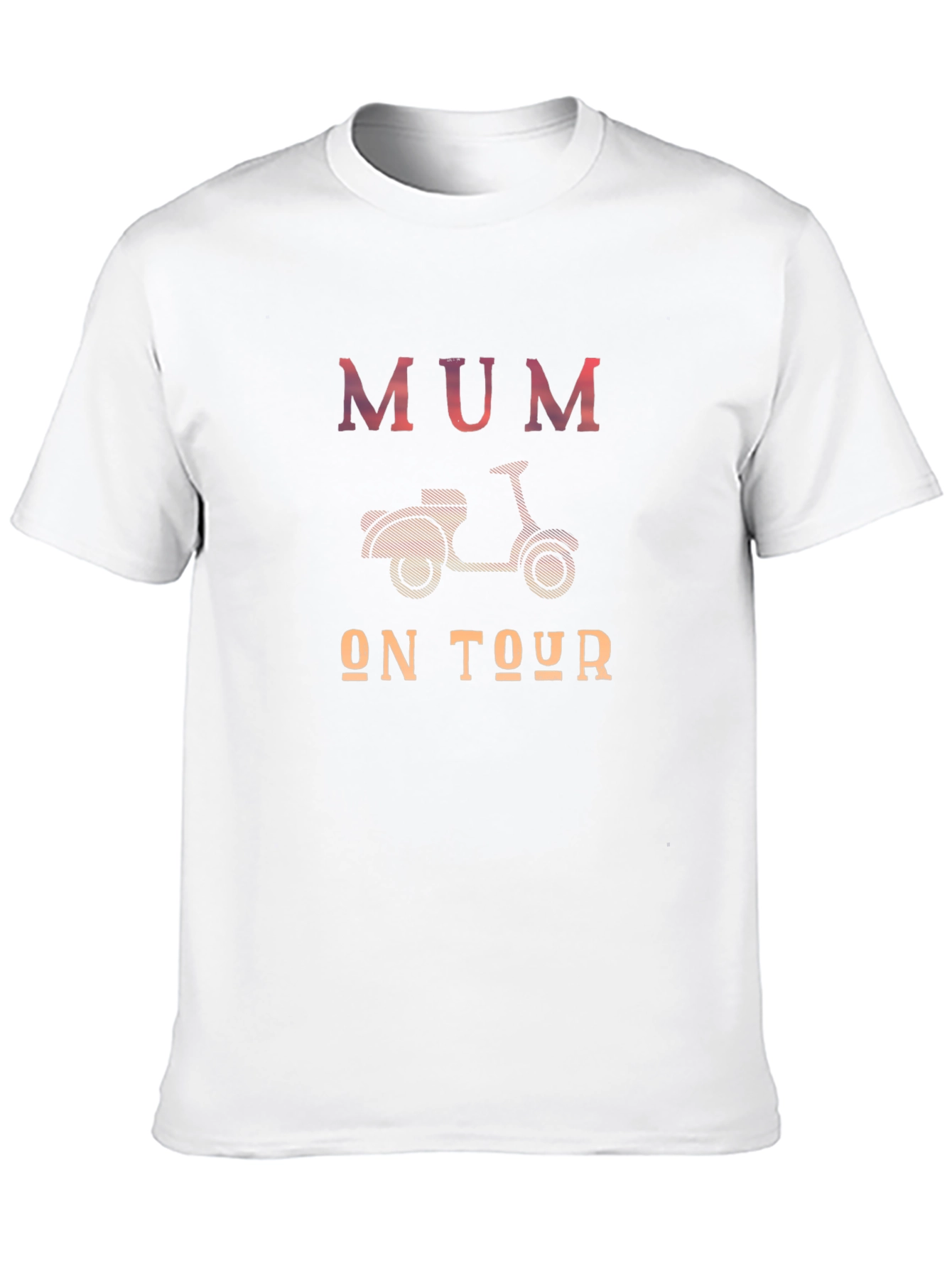 Mum on Tour Scooter T-Shirt