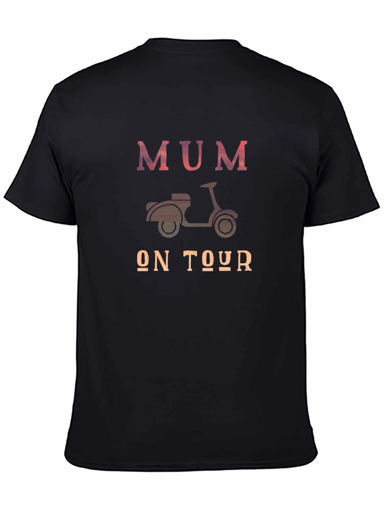 Mum on Tour Scooter T-Shirt