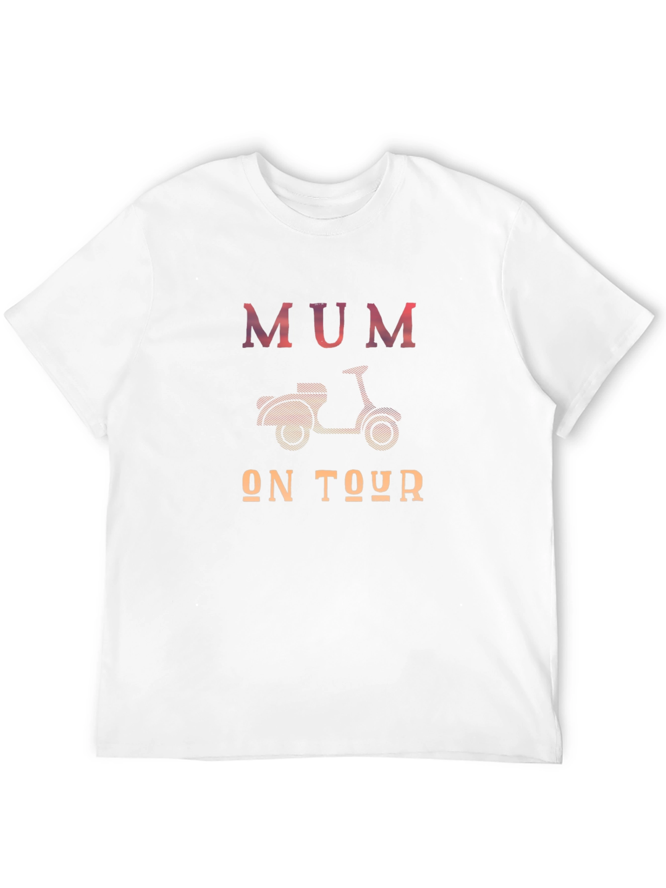 Mum on Tour Scooter T-Shirt