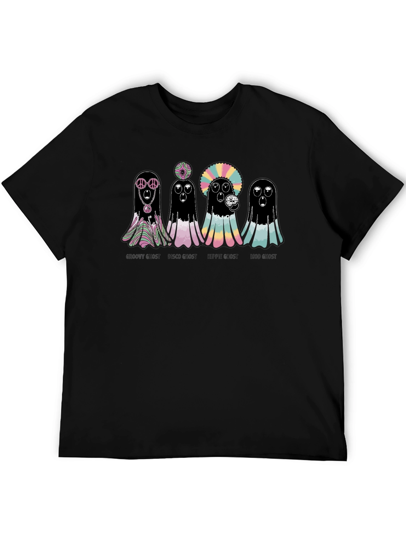Groovy Ghost T-Shirt - Halloween Fun