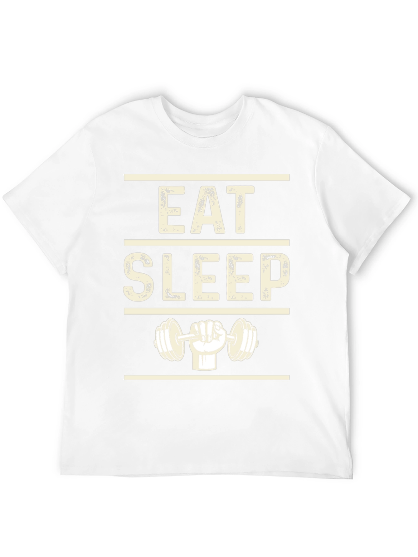 Eat Sleep Lift Black Graphic T-Shirt
