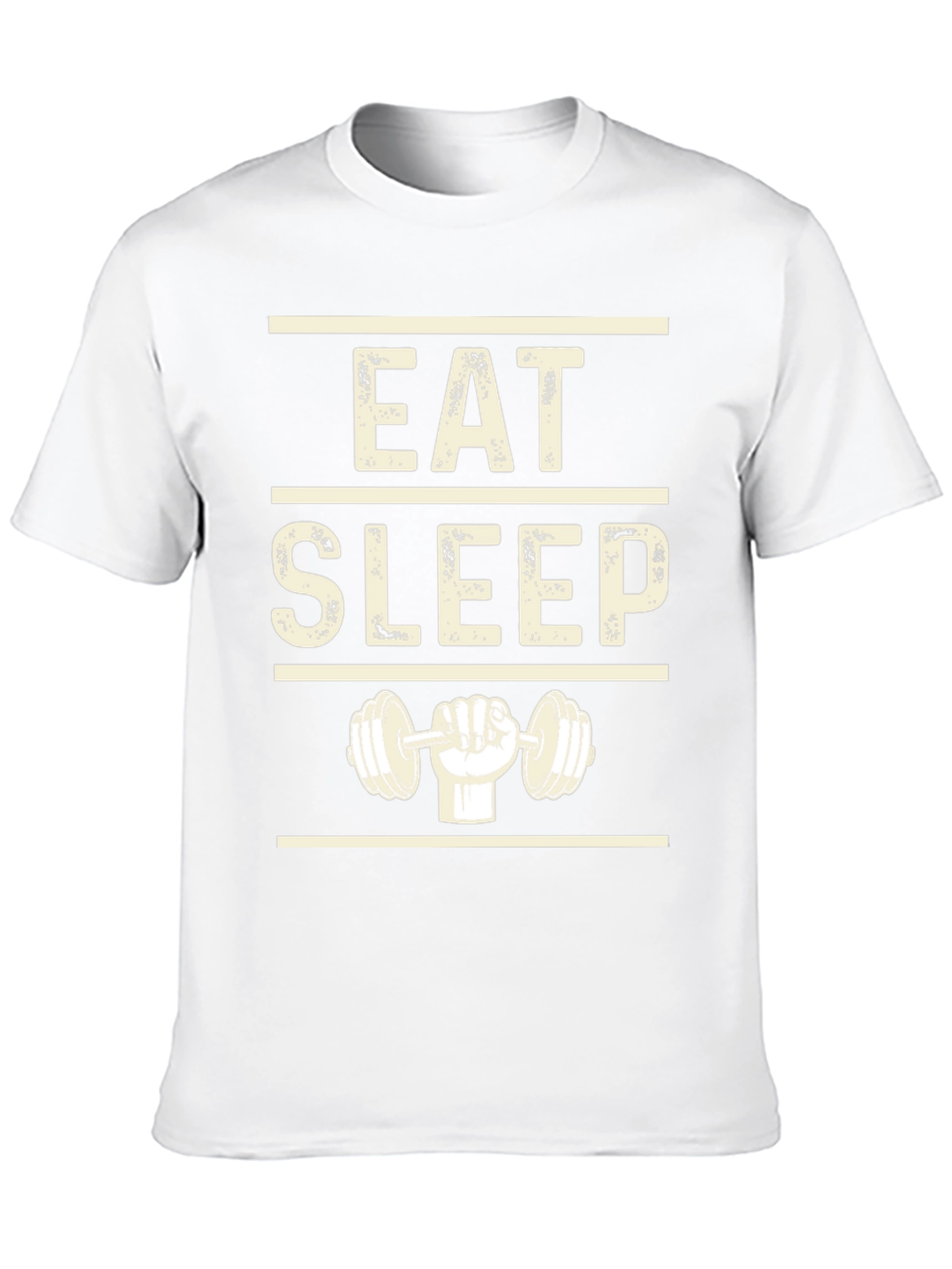 Eat Sleep Lift Black Graphic T-Shirt