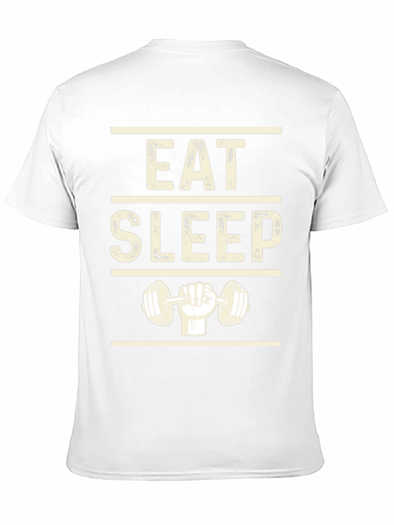 Eat Sleep Lift Black Graphic T-Shirt