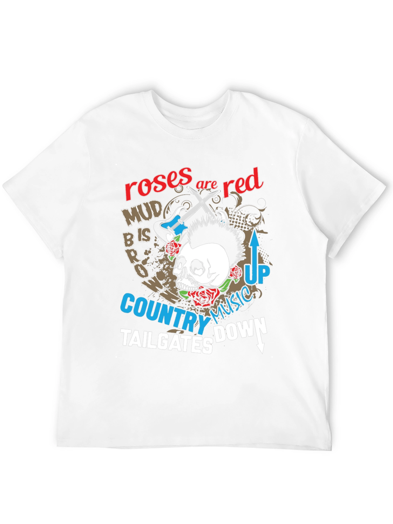 Roses are Red Country Music T-Shirt