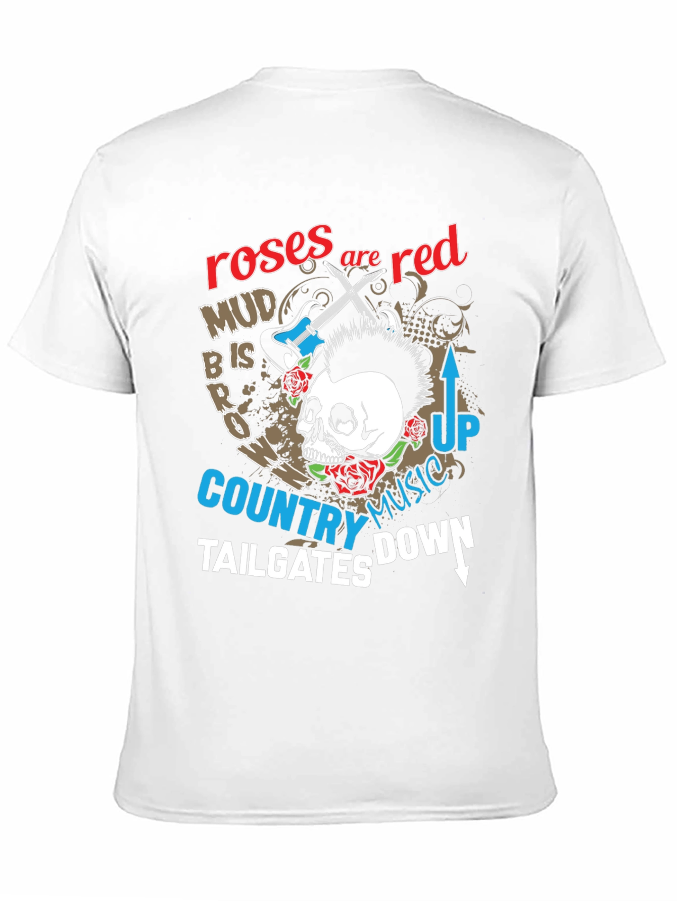 Roses are Red Country Music T-Shirt