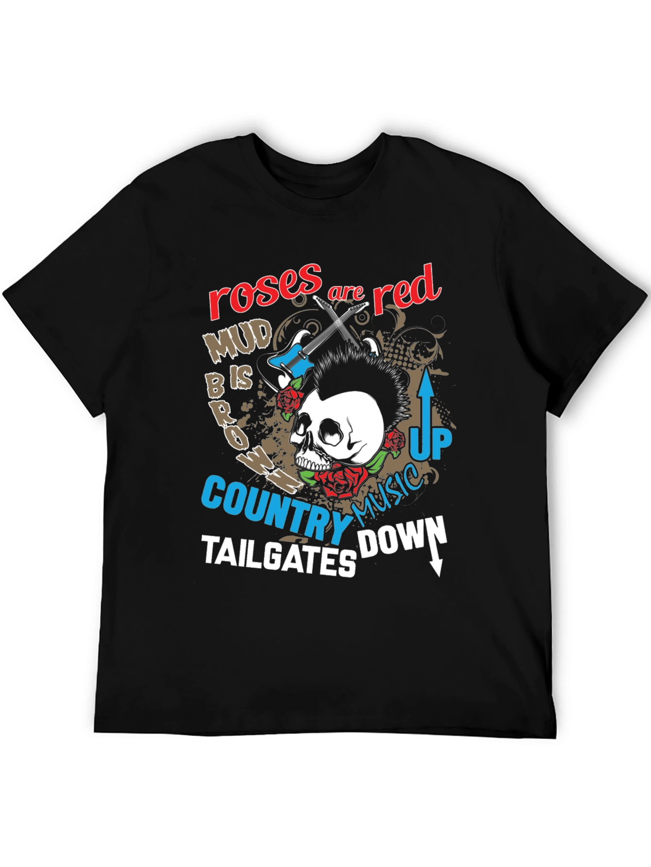 Roses are Red Country Music T-Shirt