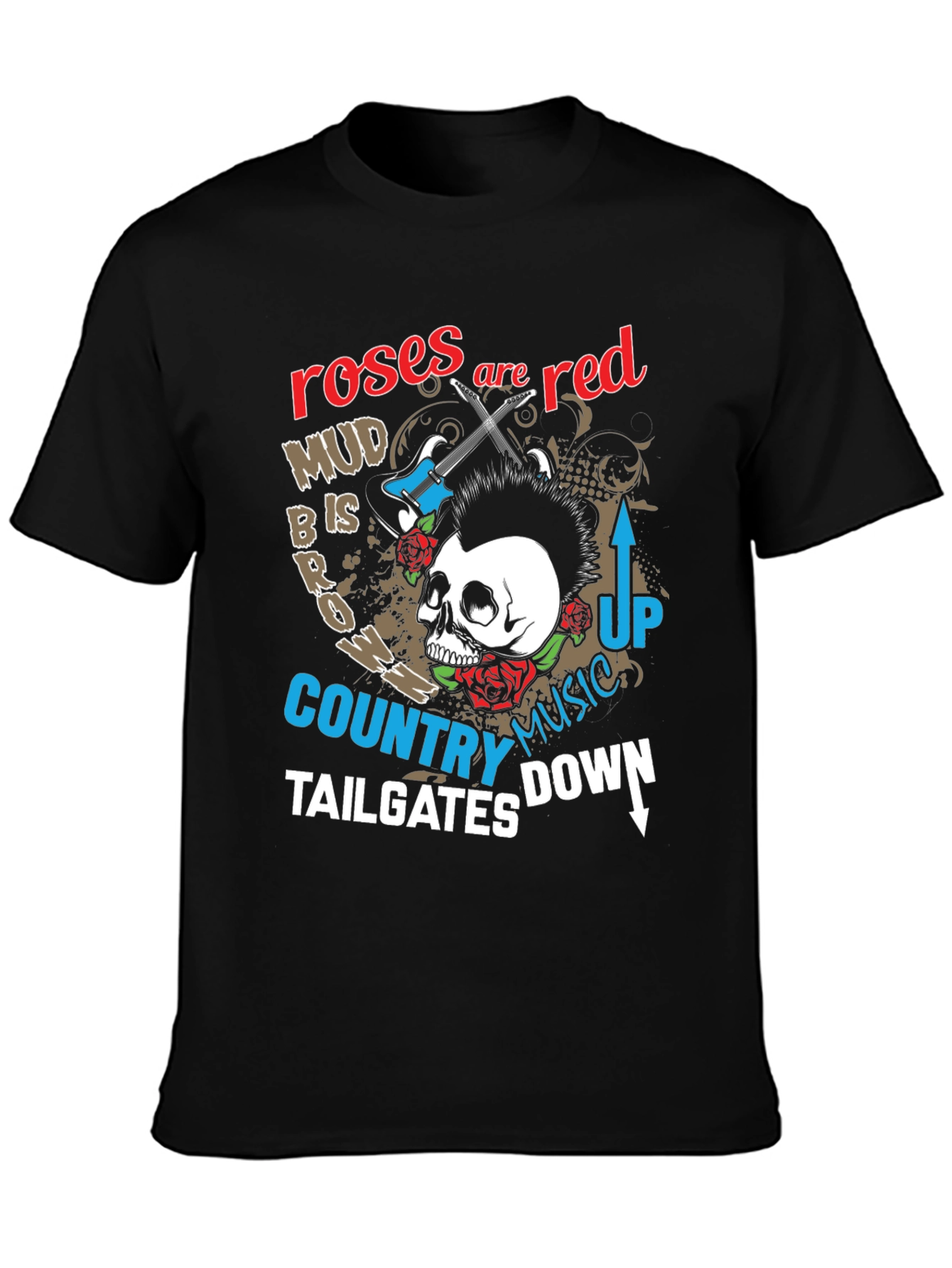 Roses are Red Country Music T-Shirt