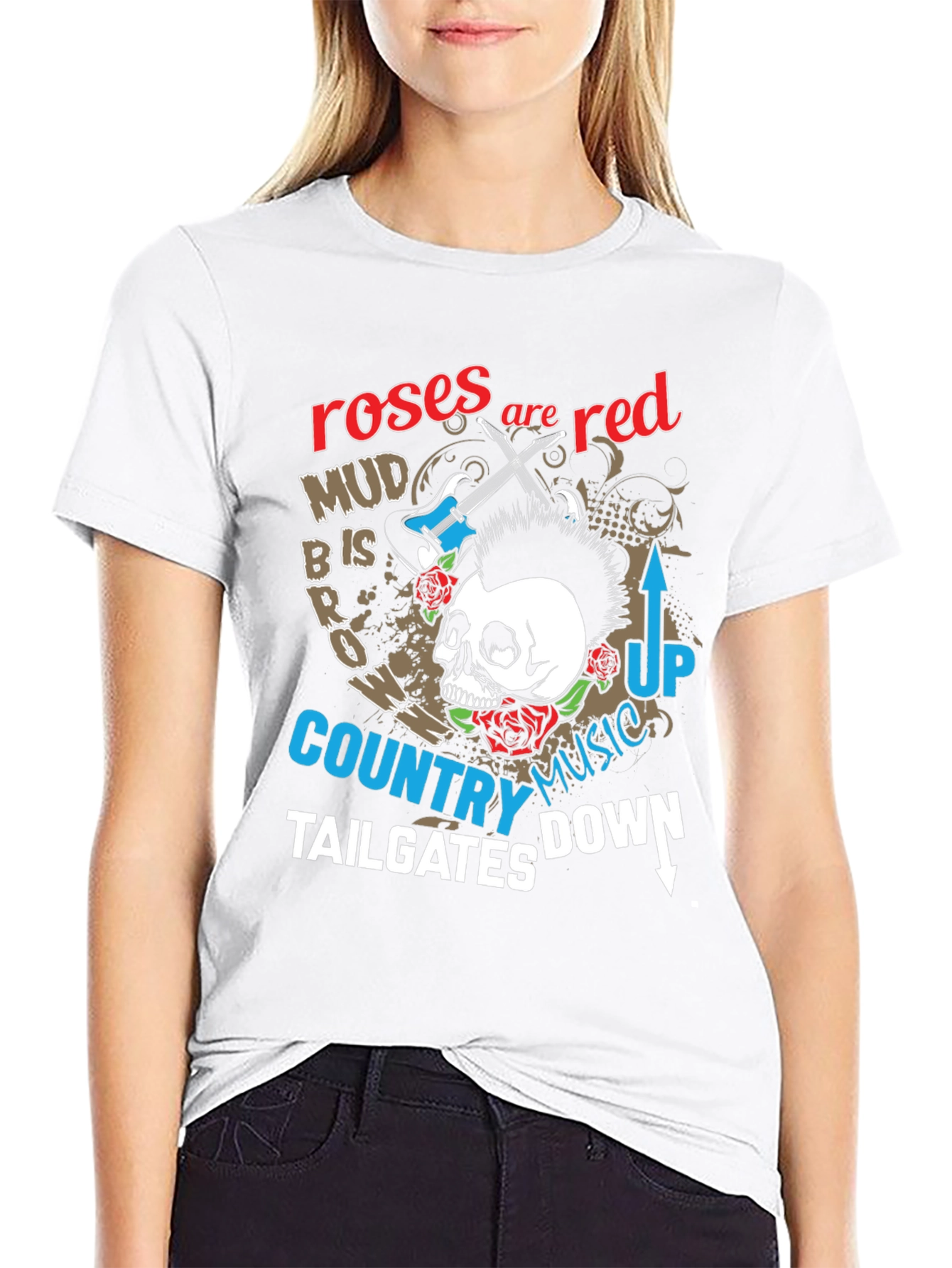 Roses are Red Country Music T-Shirt