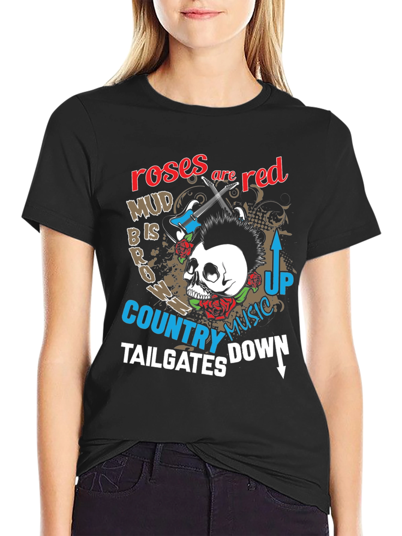 Roses are Red Country Music T-Shirt