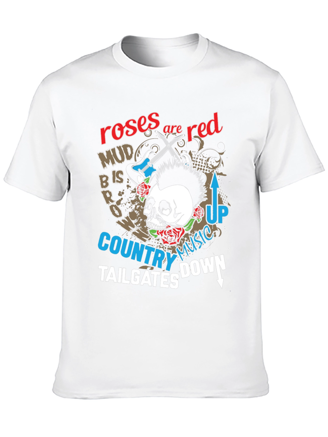 Roses are Red Country Music T-Shirt