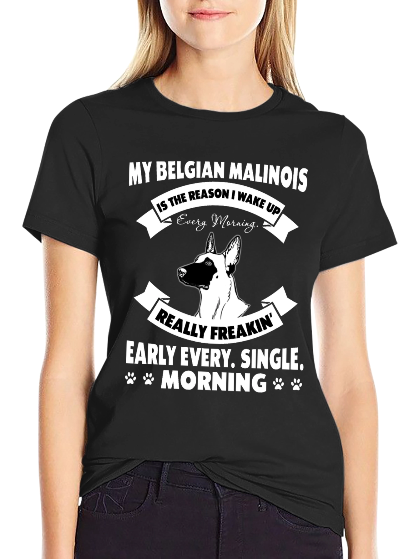 Belgian Malinois Dog Lover Graphic T-Shirt