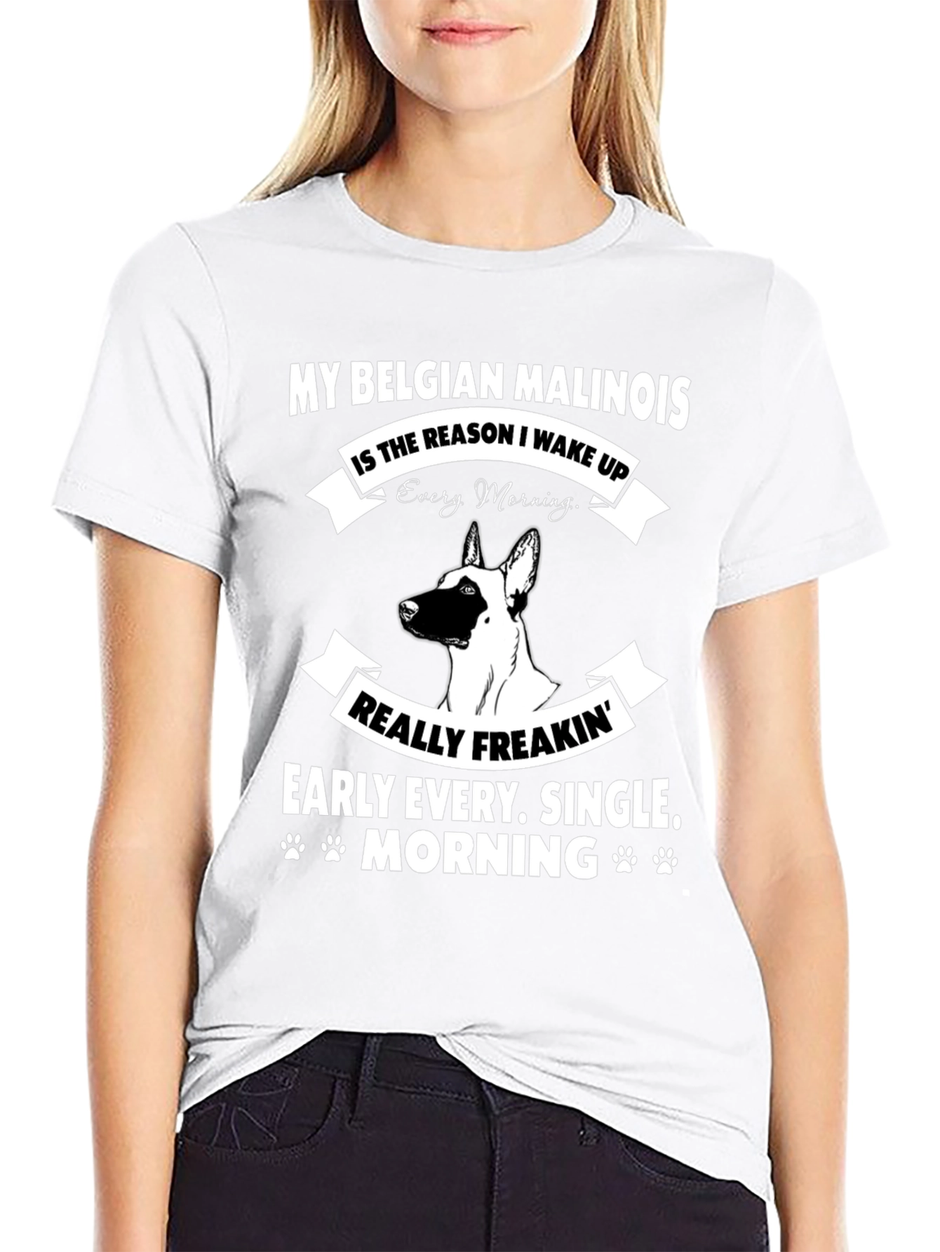 Belgian Malinois Dog Lover Graphic T-Shirt