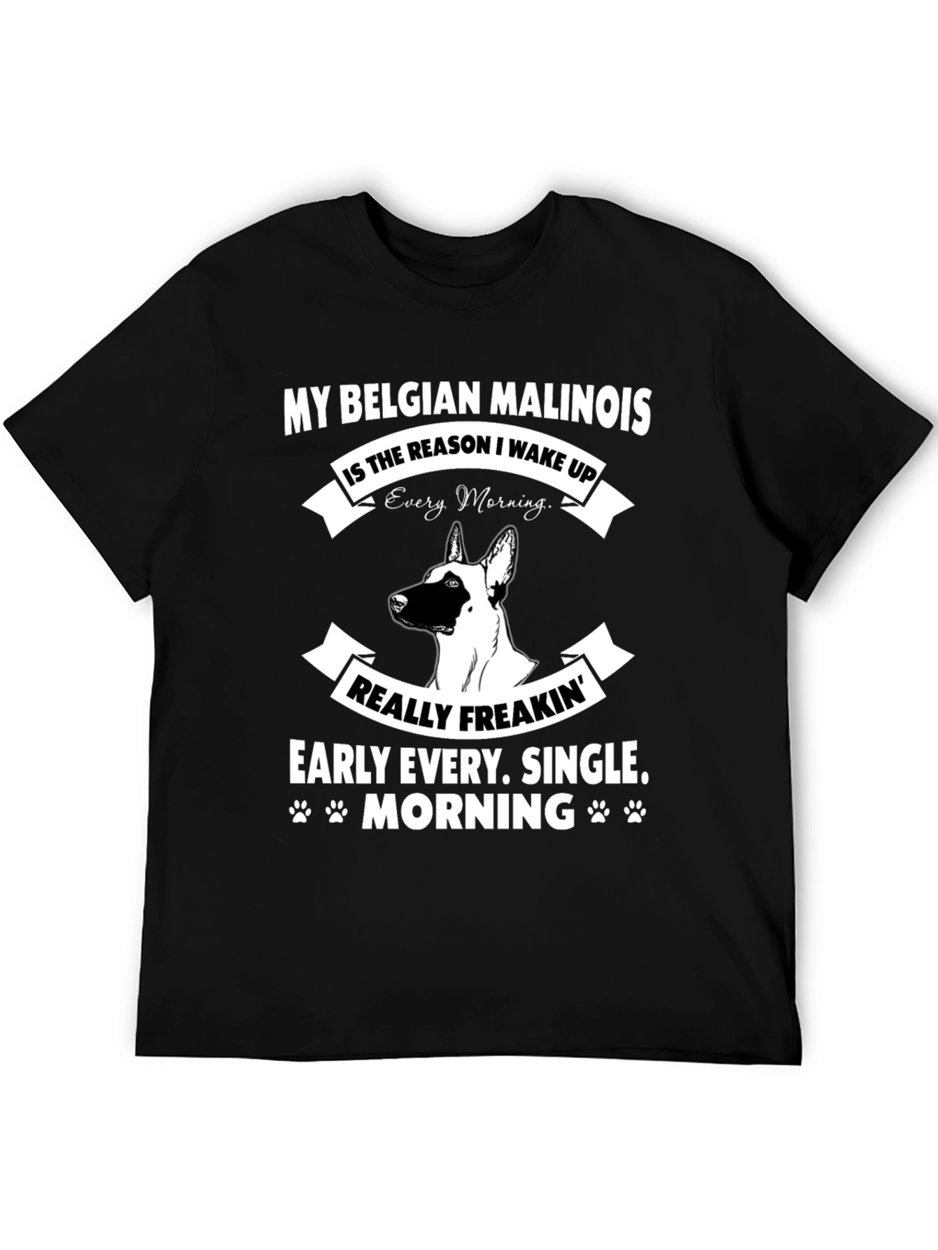 Belgian Malinois Dog Lover Graphic T-Shirt