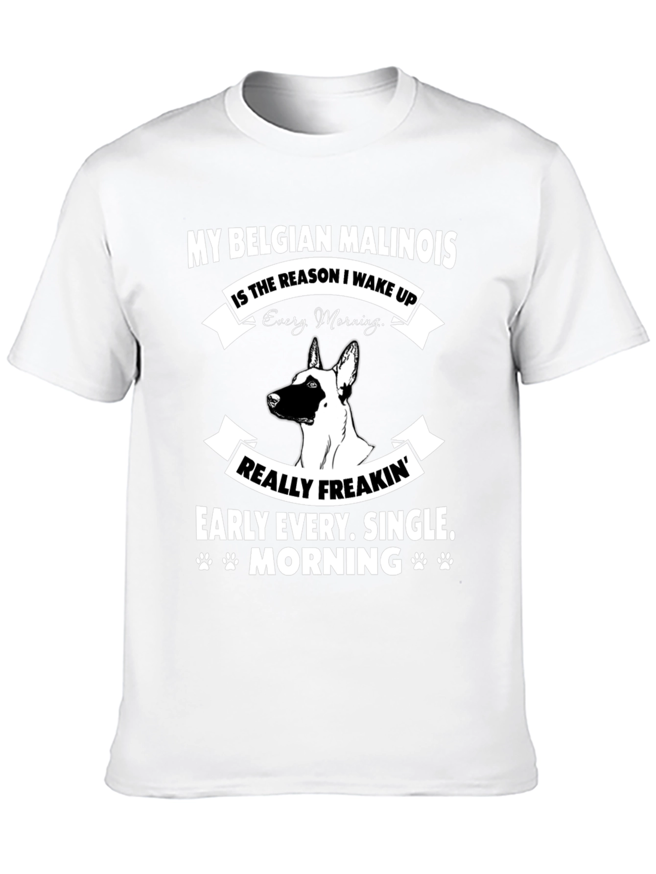 Belgian Malinois Dog Lover Graphic T-Shirt