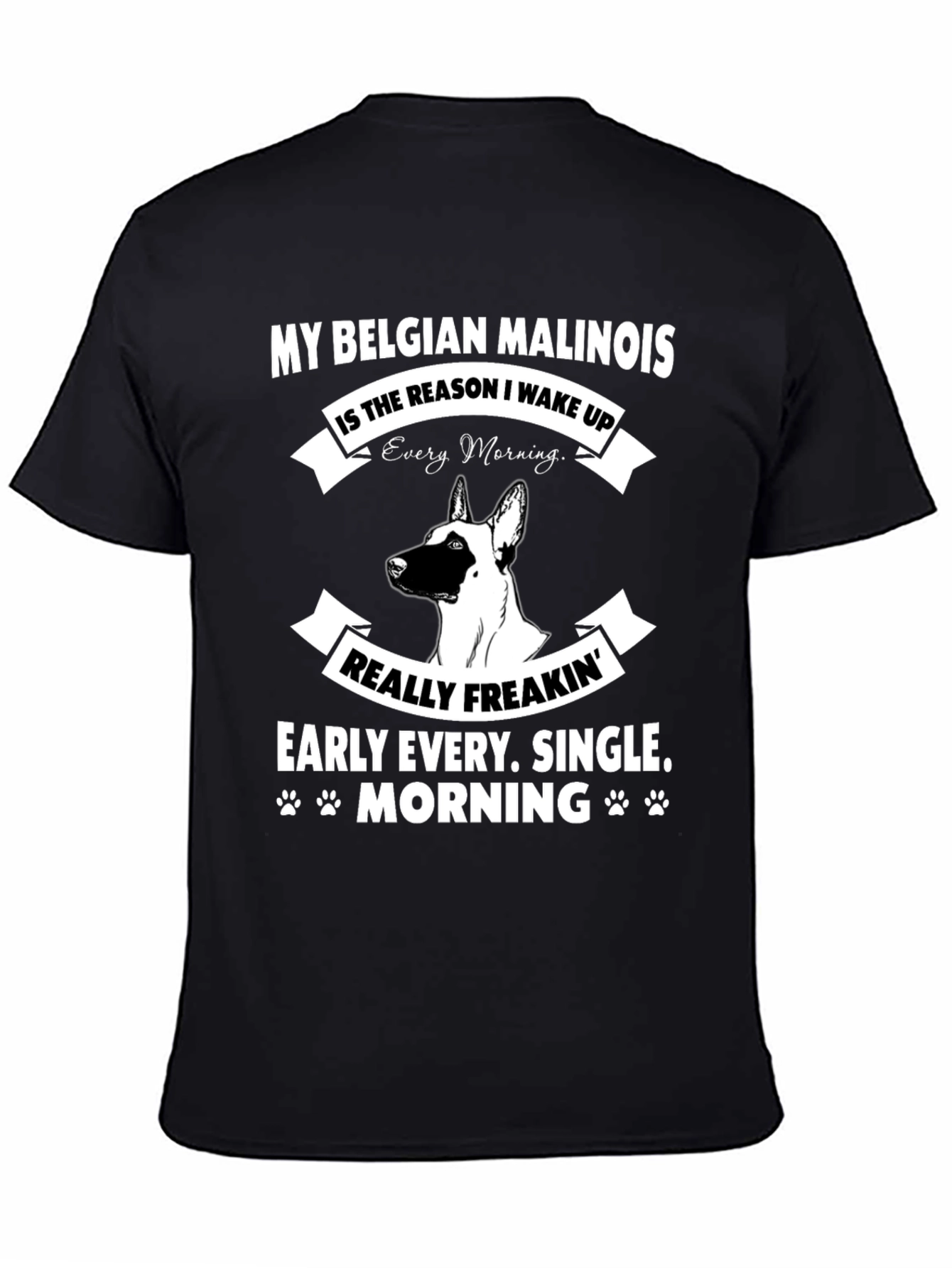 Belgian Malinois Dog Lover Graphic T-Shirt