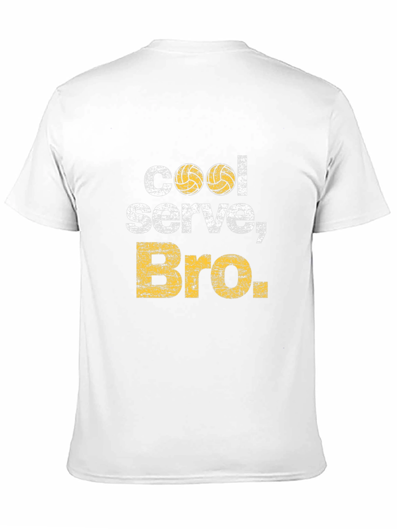 Cool Serve Bro Volleyball Graphic T-Shirt
