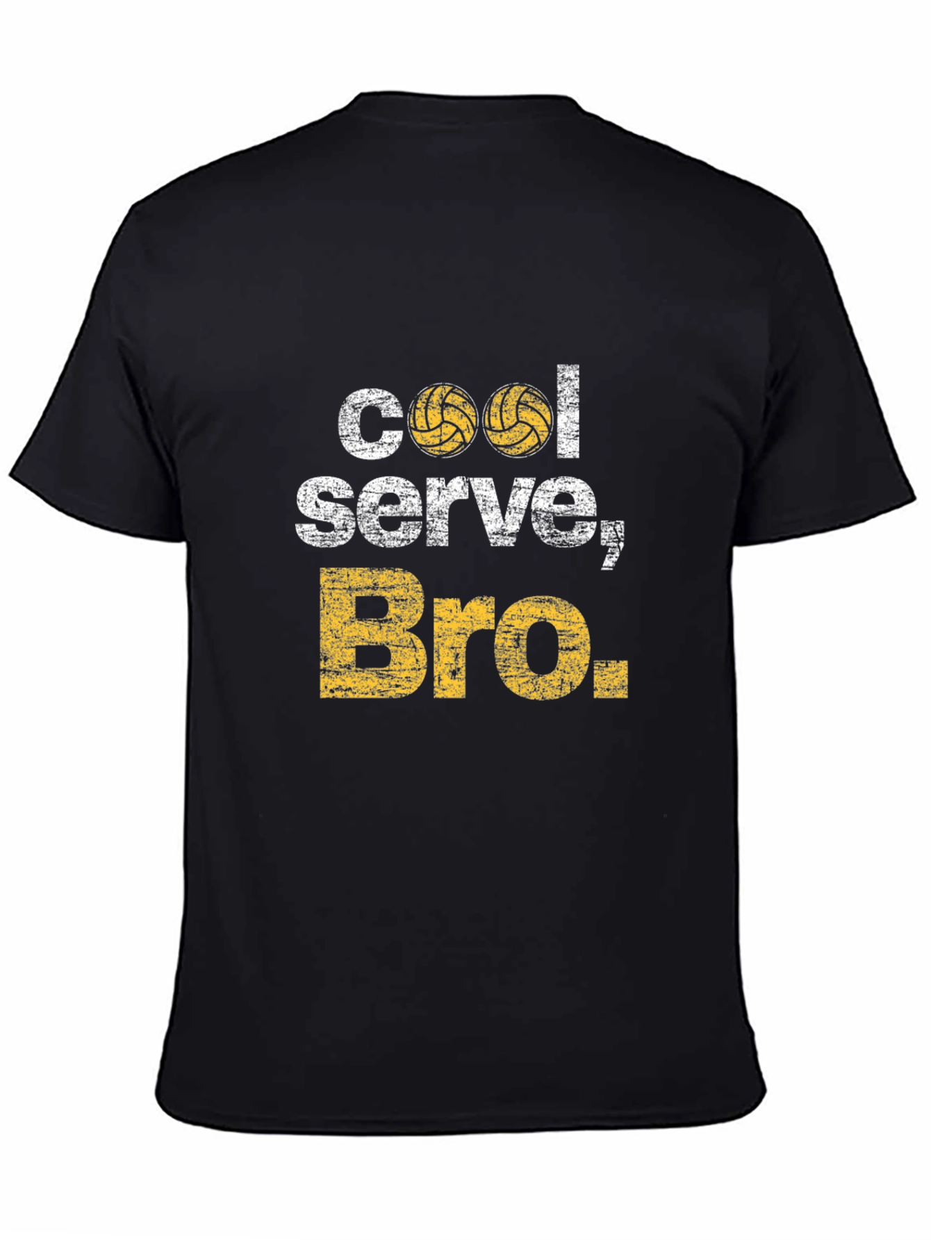 Cool Serve Bro Volleyball Graphic T-Shirt