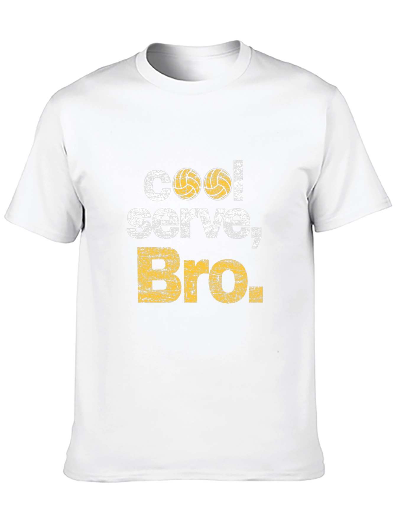 Cool Serve Bro Volleyball Graphic T-Shirt