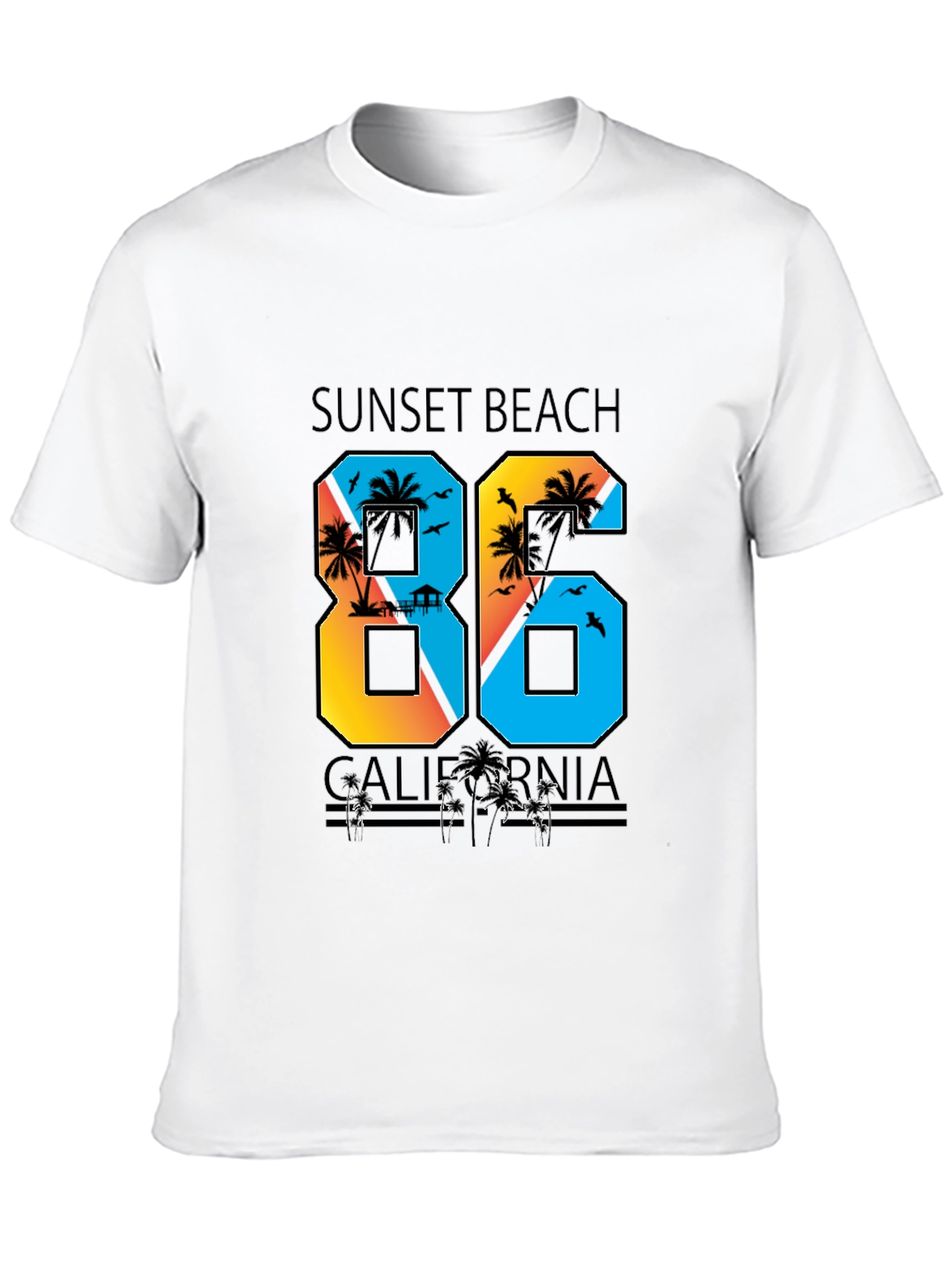 Sunset Beach California T-Shirt