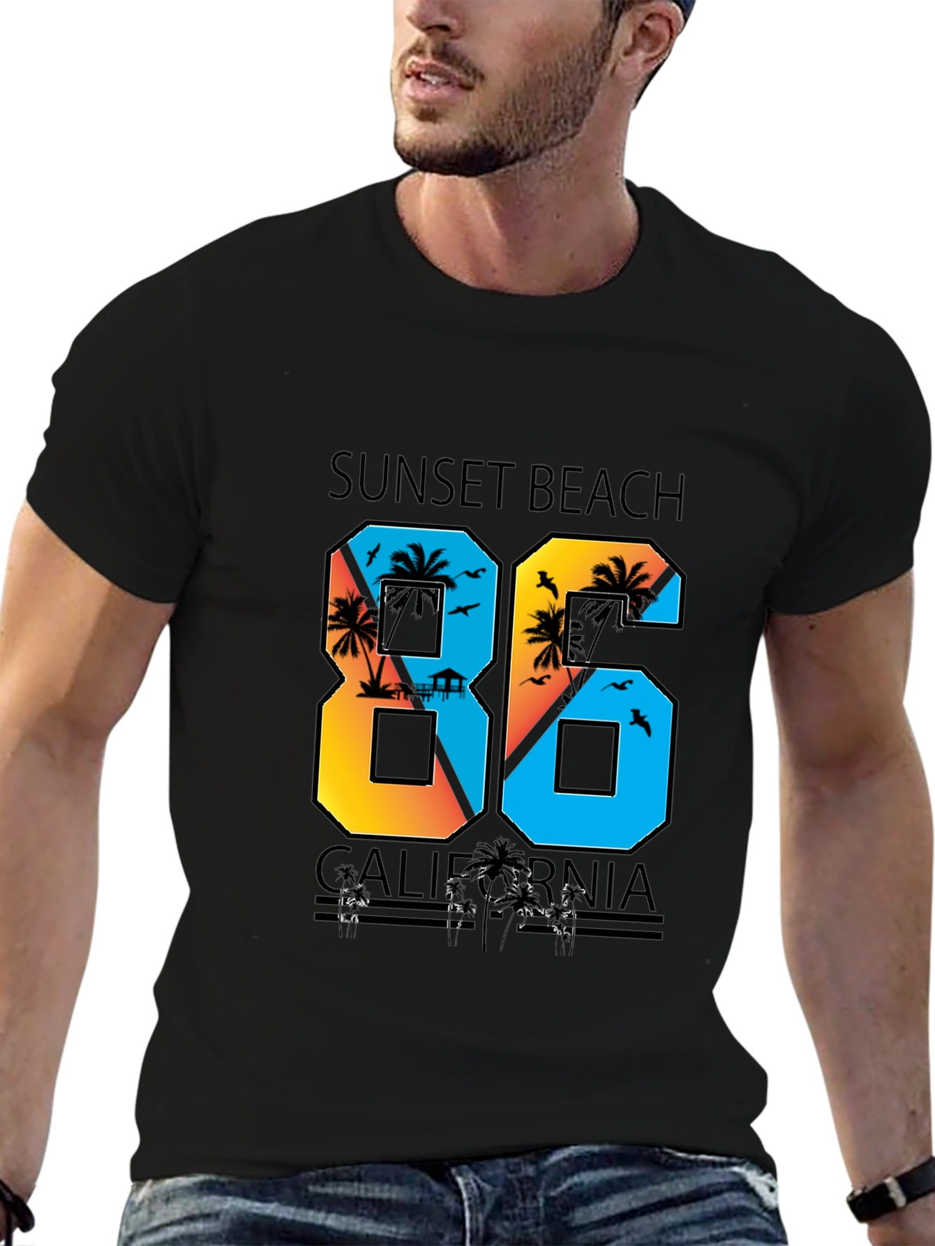 Sunset Beach California T-Shirt