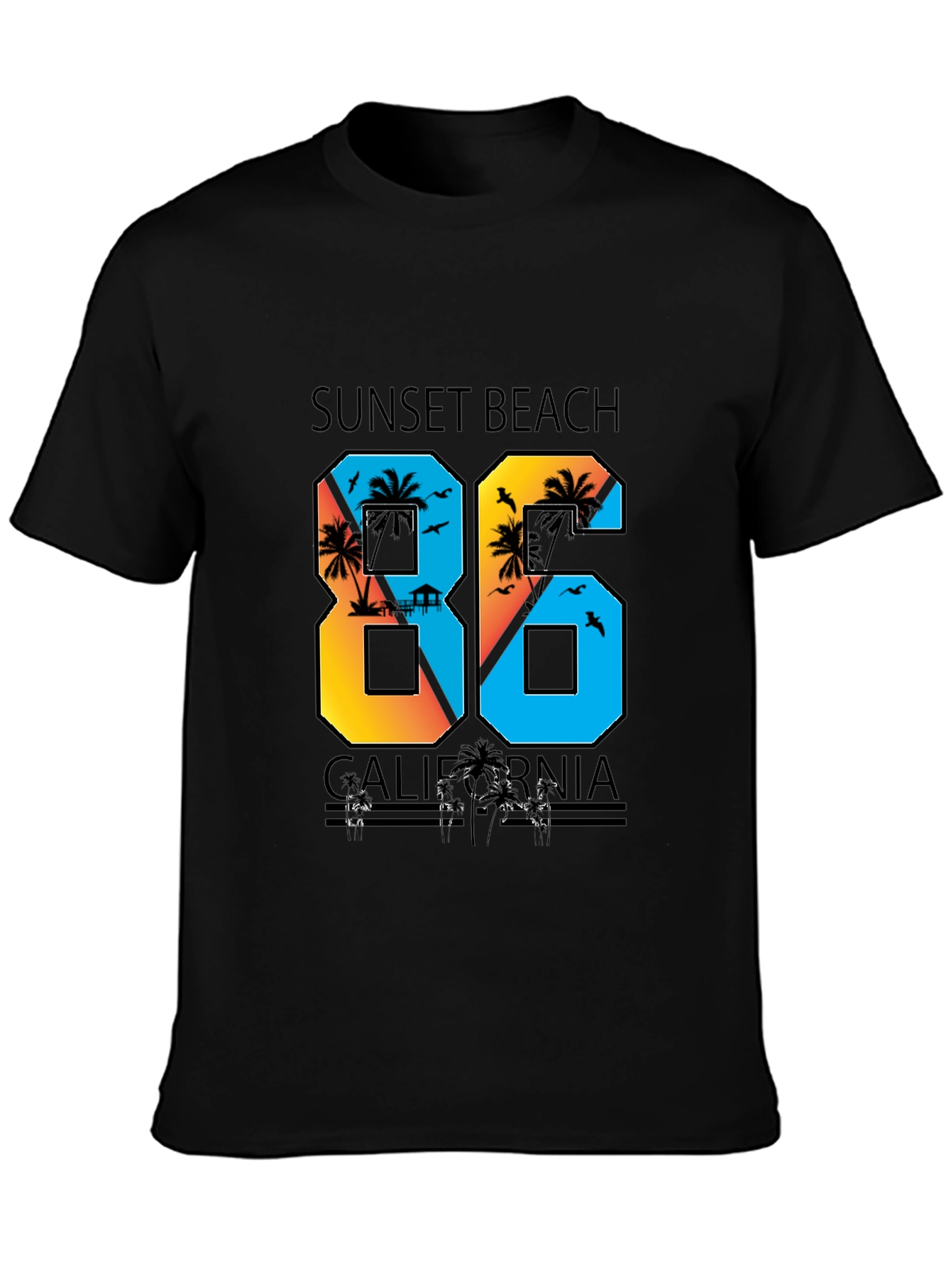 Sunset Beach California T-Shirt