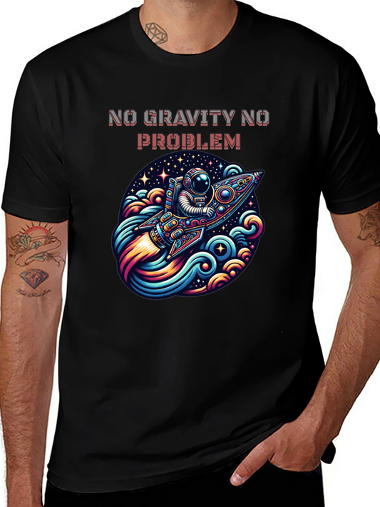 No Gravity No Problem Astronaut T-Shirt