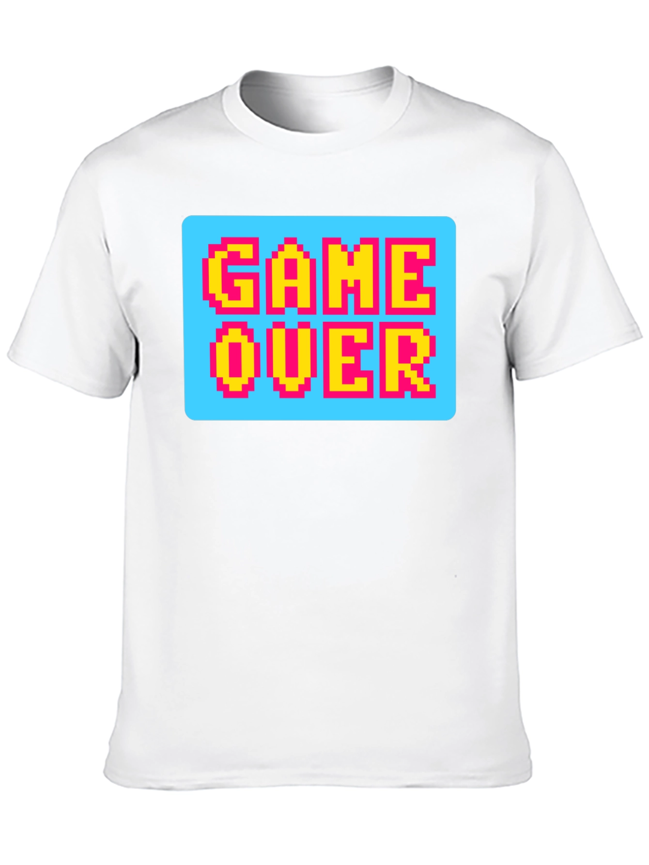 Game Over Pixel Art T-Shirt - Retro Gaming Style