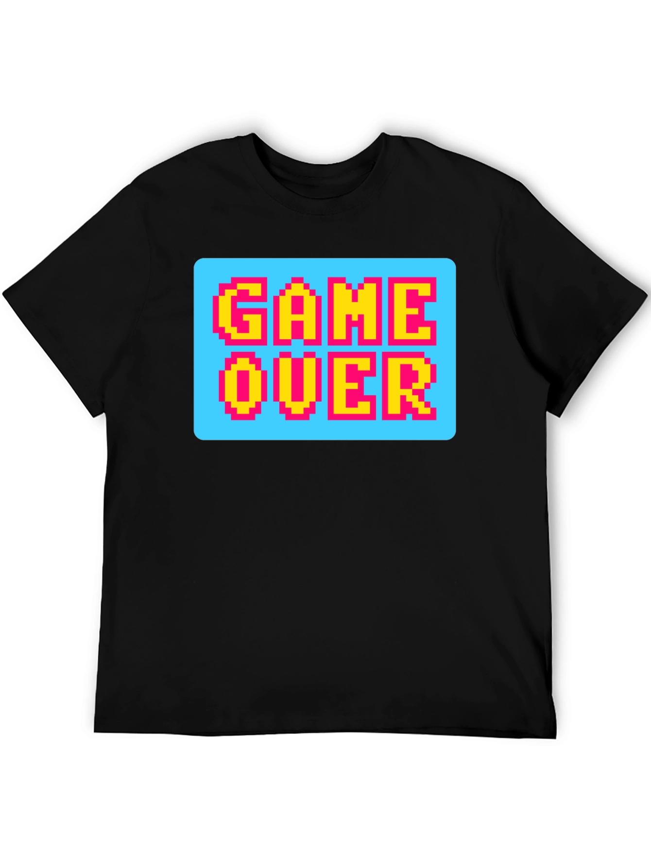 Game Over Pixel Art T-Shirt - Retro Gaming Style